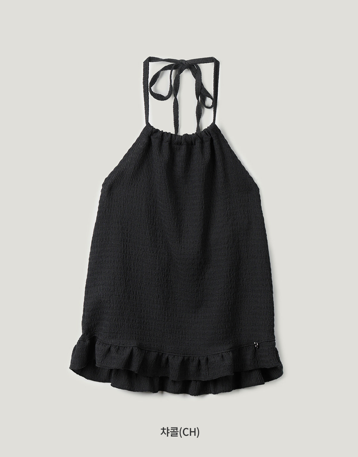 【TWEE】Nine Wrinkle Halter Bustier