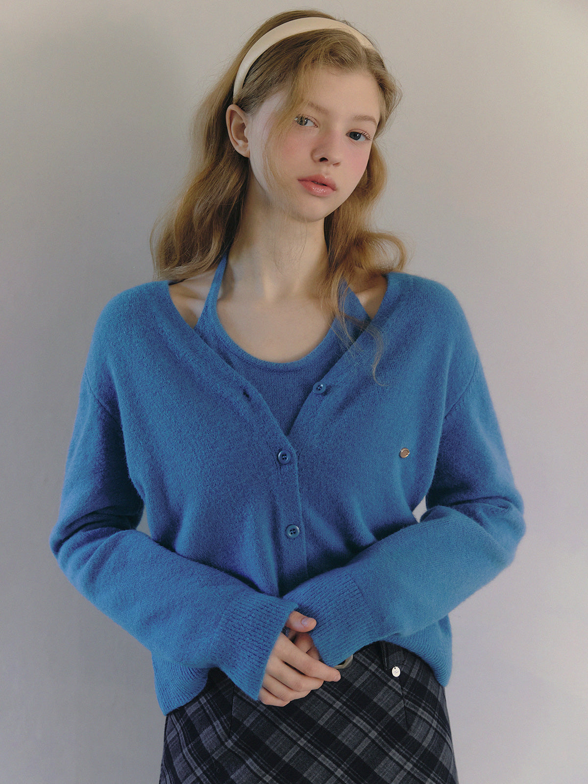 [TWEE]Diar 露背層次針織衫