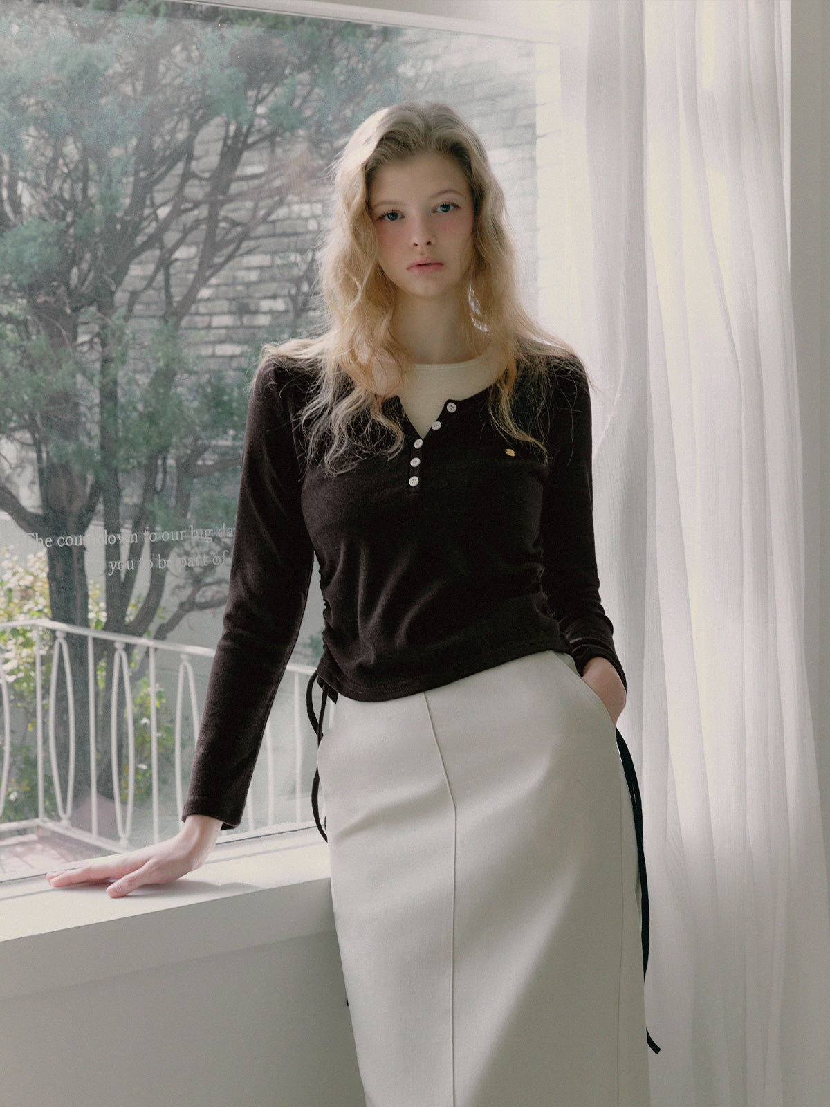 [TWEE] Áo Len Màu Phối Lớp Sien