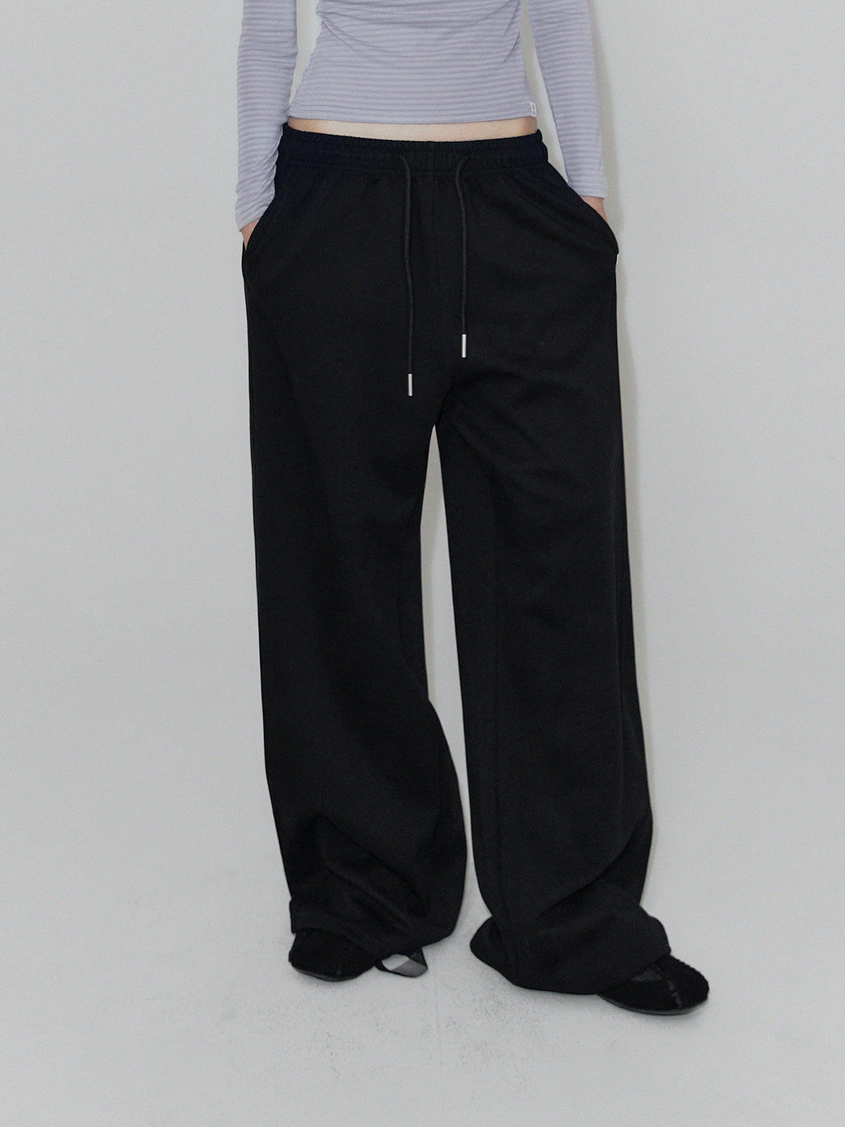 [TWEE] Forden Basic Two-Way Banding Long Sweat Pants