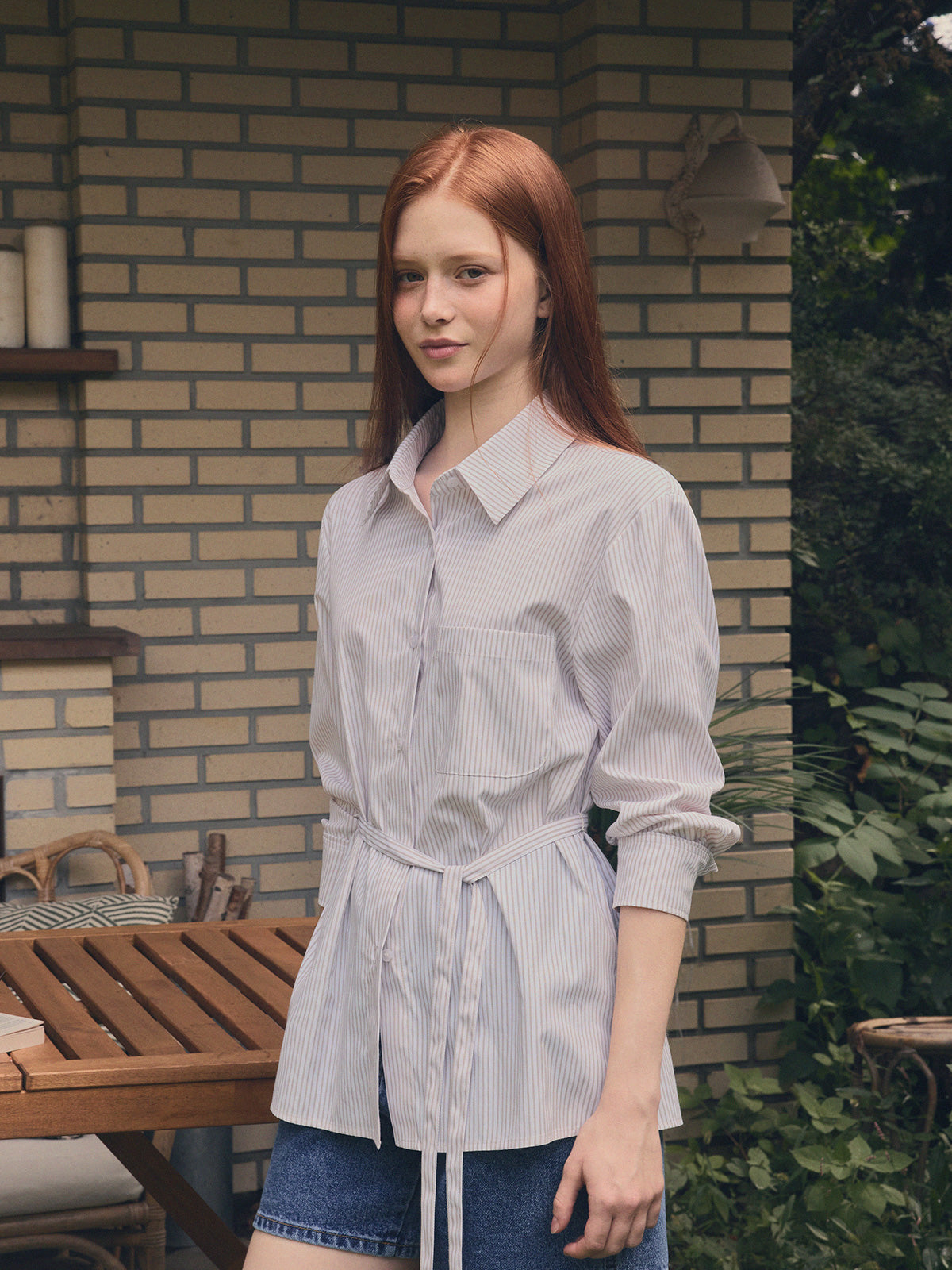 [TWEE] Siers Pocket Shirt (Strap Set)
