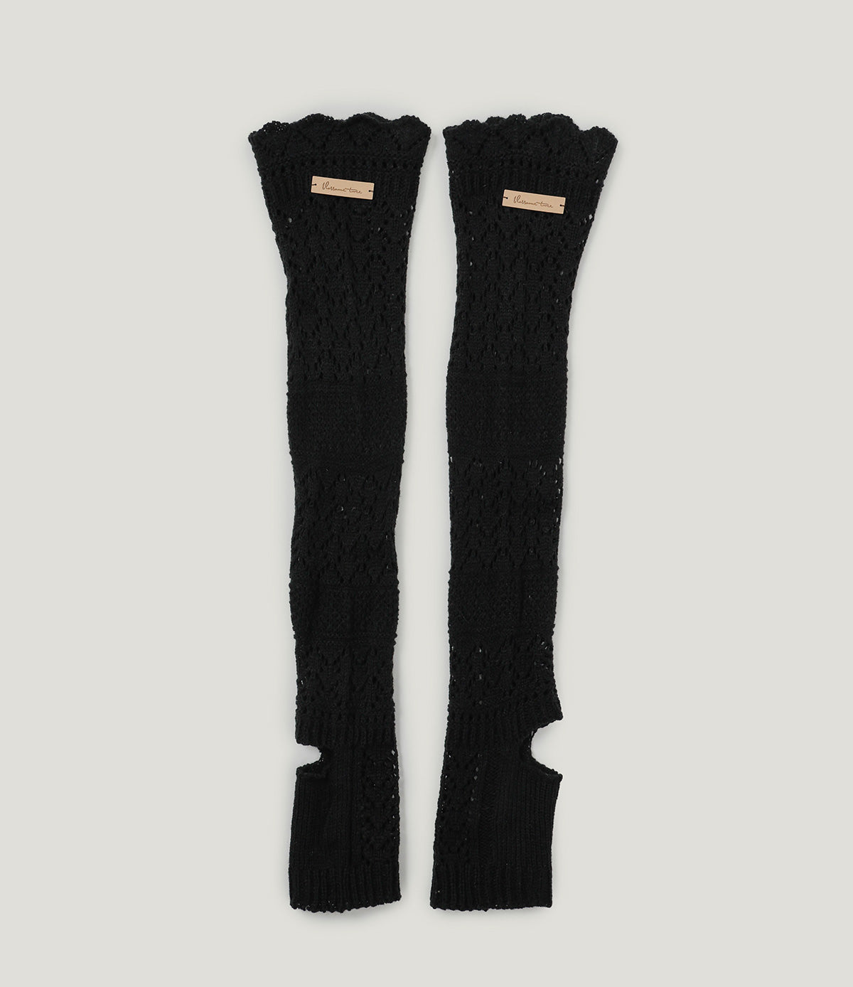 [TWEE] Sharky Punching Knit Leg Warmers