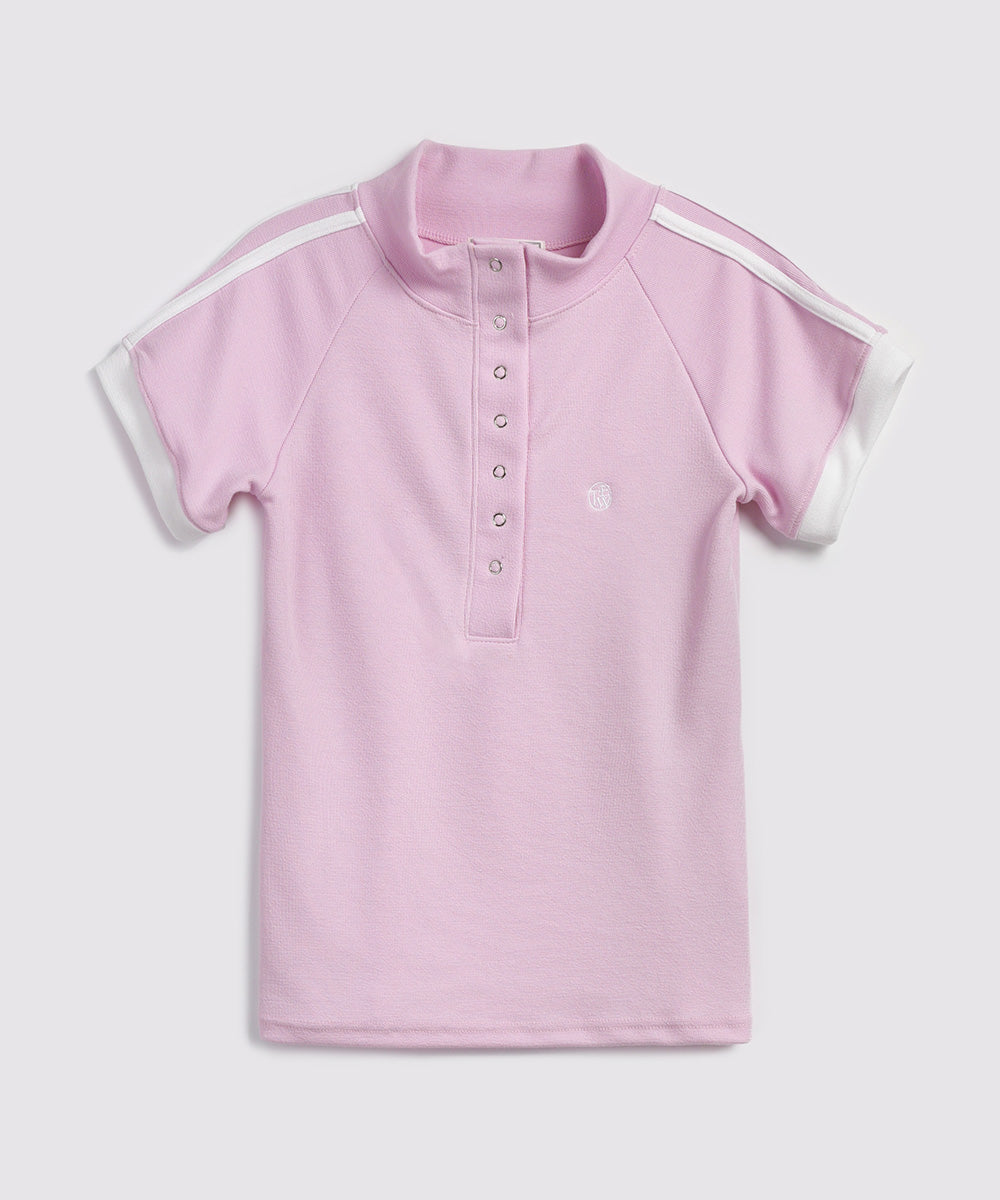 [TWEE] Conte Button Kurzarm-T-Shirt