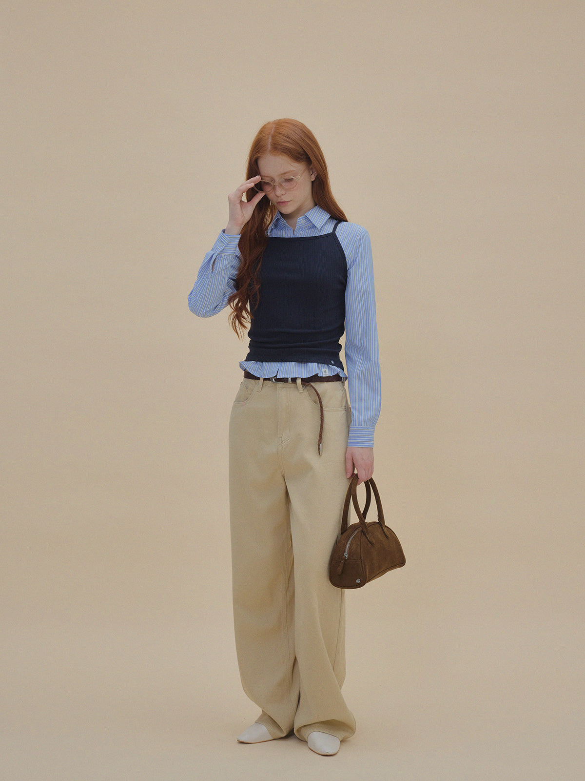 [TWEE] Urild Boat Neck Sleeveless Top