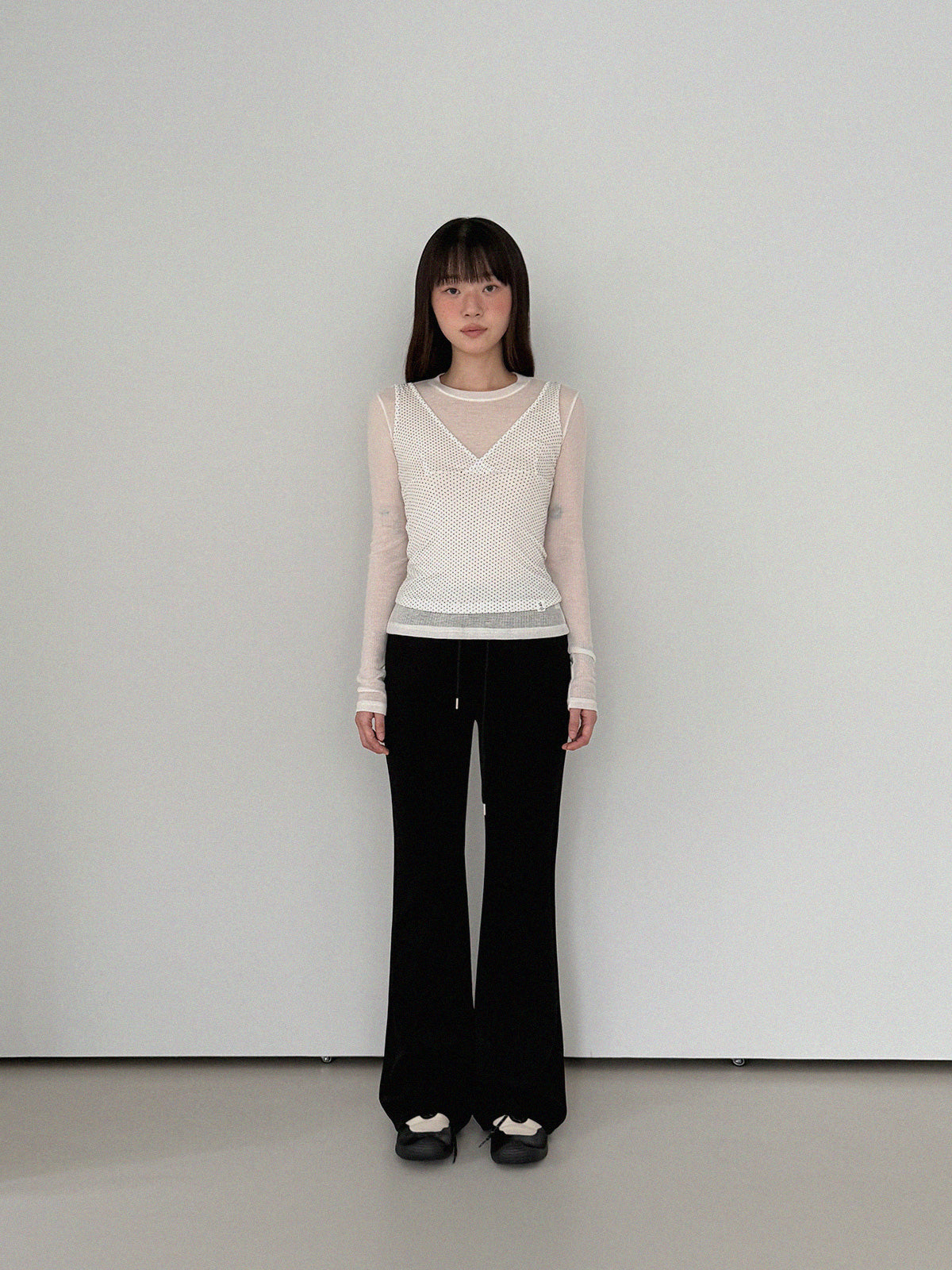 [TWEE] Kaive dot sleeveless top