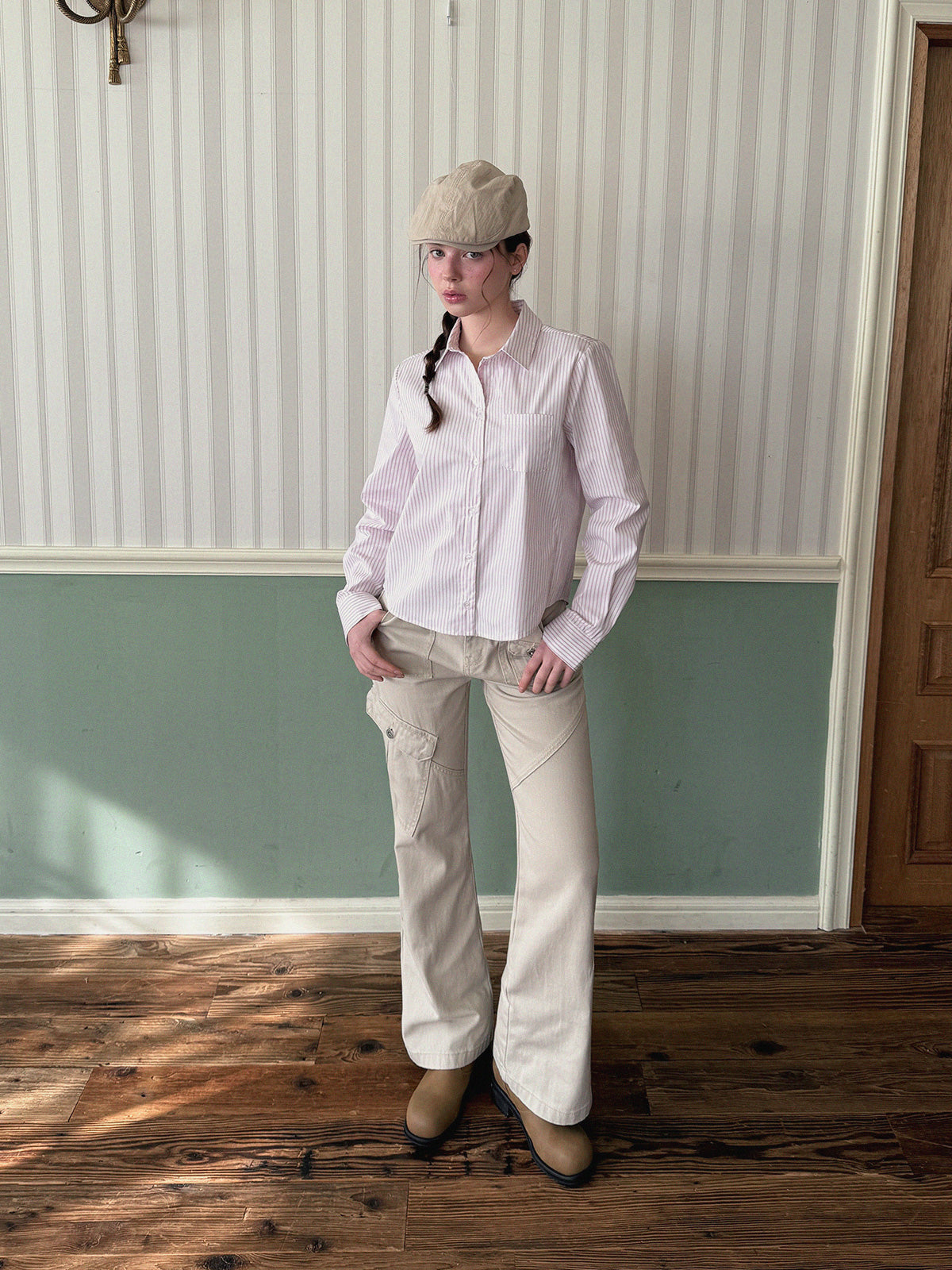 [TWEE] Bandi Pocket Semi-Bootcut Long Pants