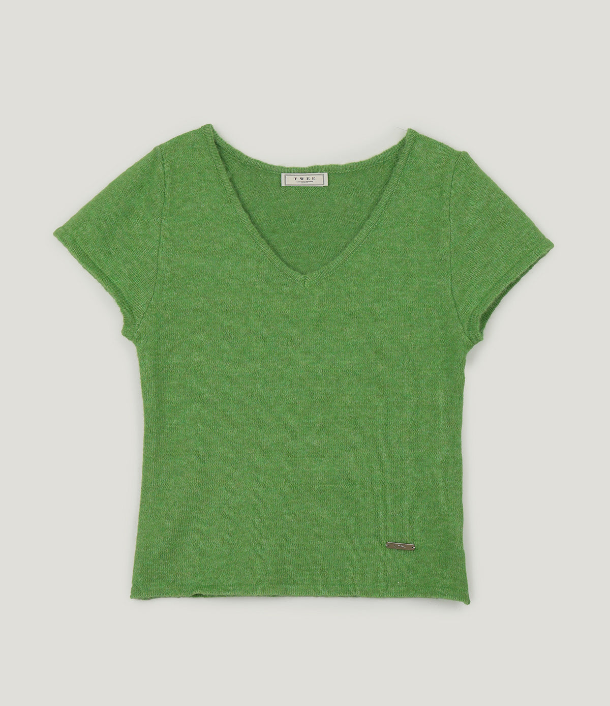 [TWEE] Kinko v-neck short sleeve knit
