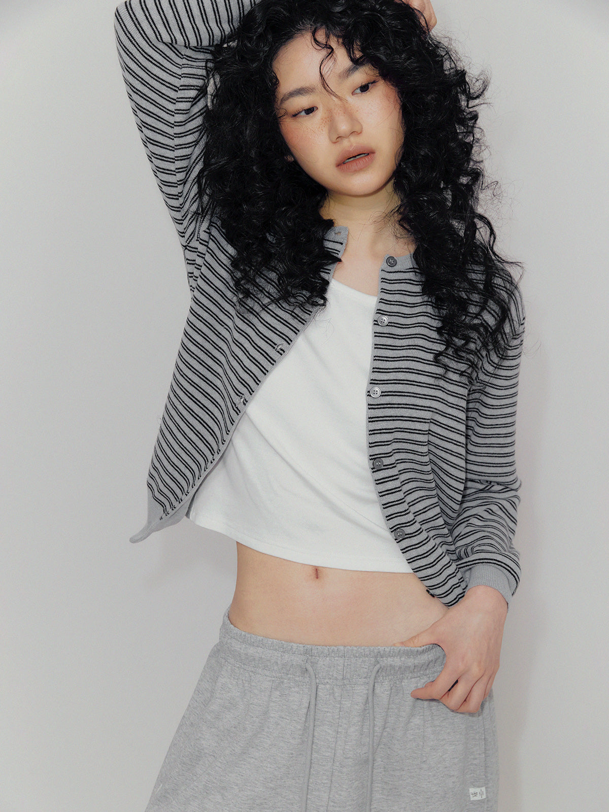 [TWEE] Cardigan in Maglia a Righe Eden