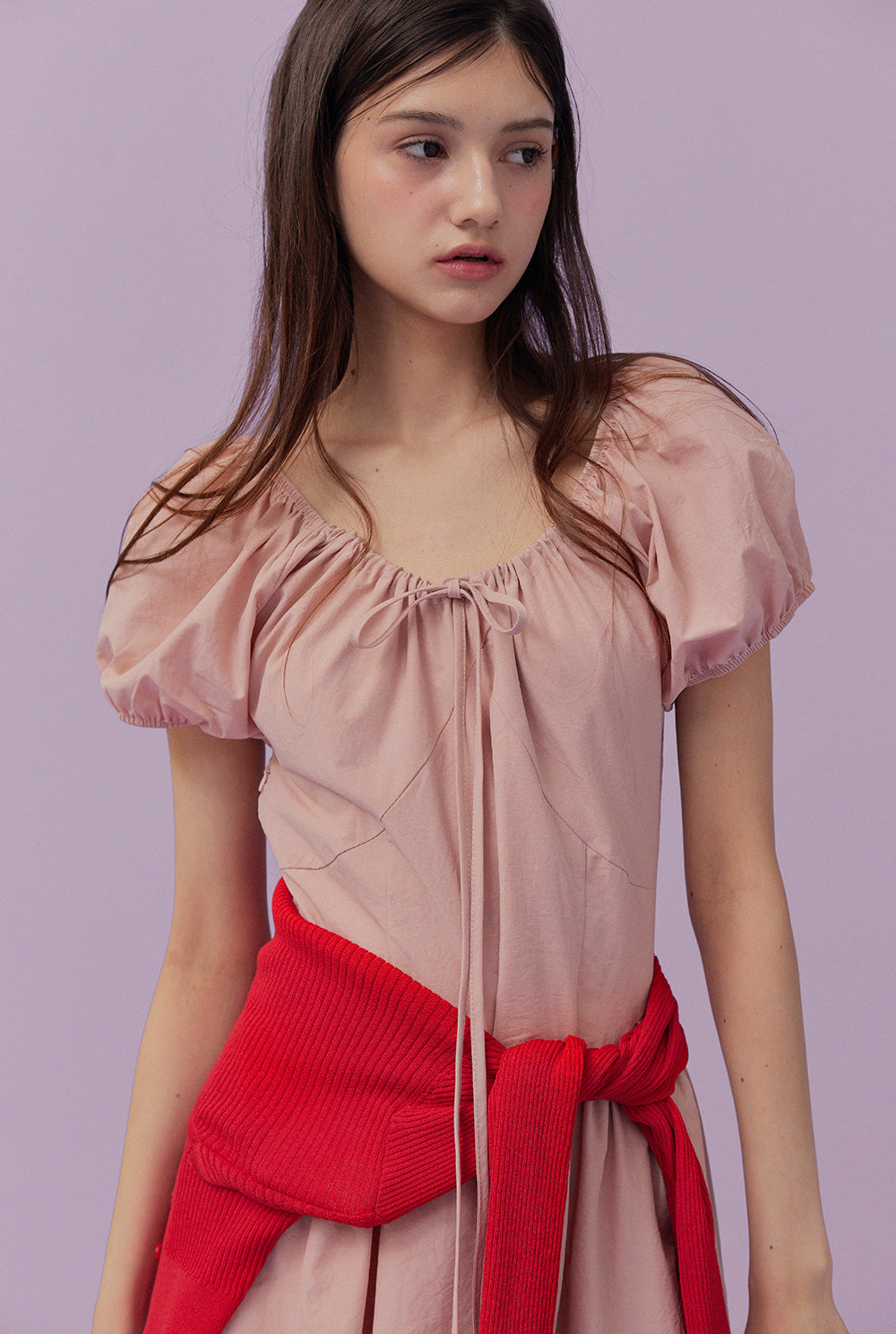 [TWEE] Đầm Dài Xòe Nơ Bshell