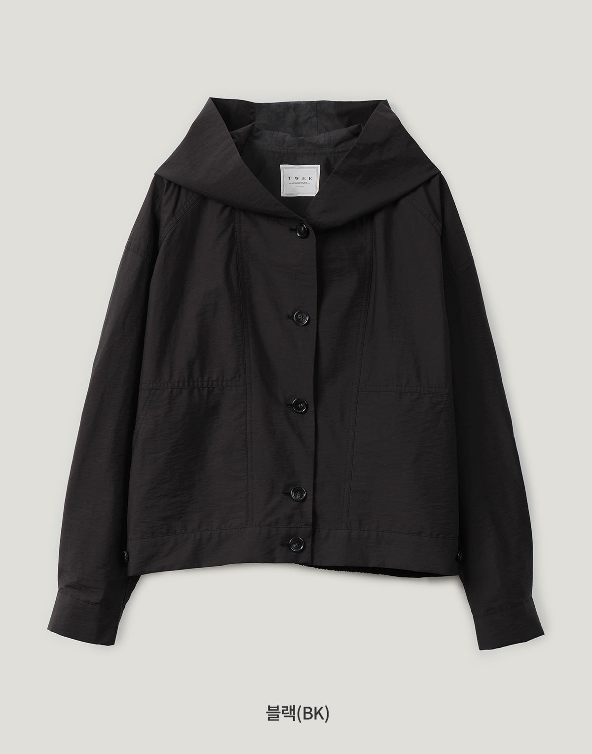 [TWEE] Hetz Button-Up Hooded Jumper