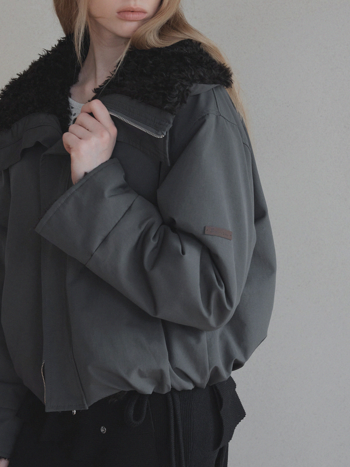 [TWEE] Reihen Fur MA-1 Bomberjacke