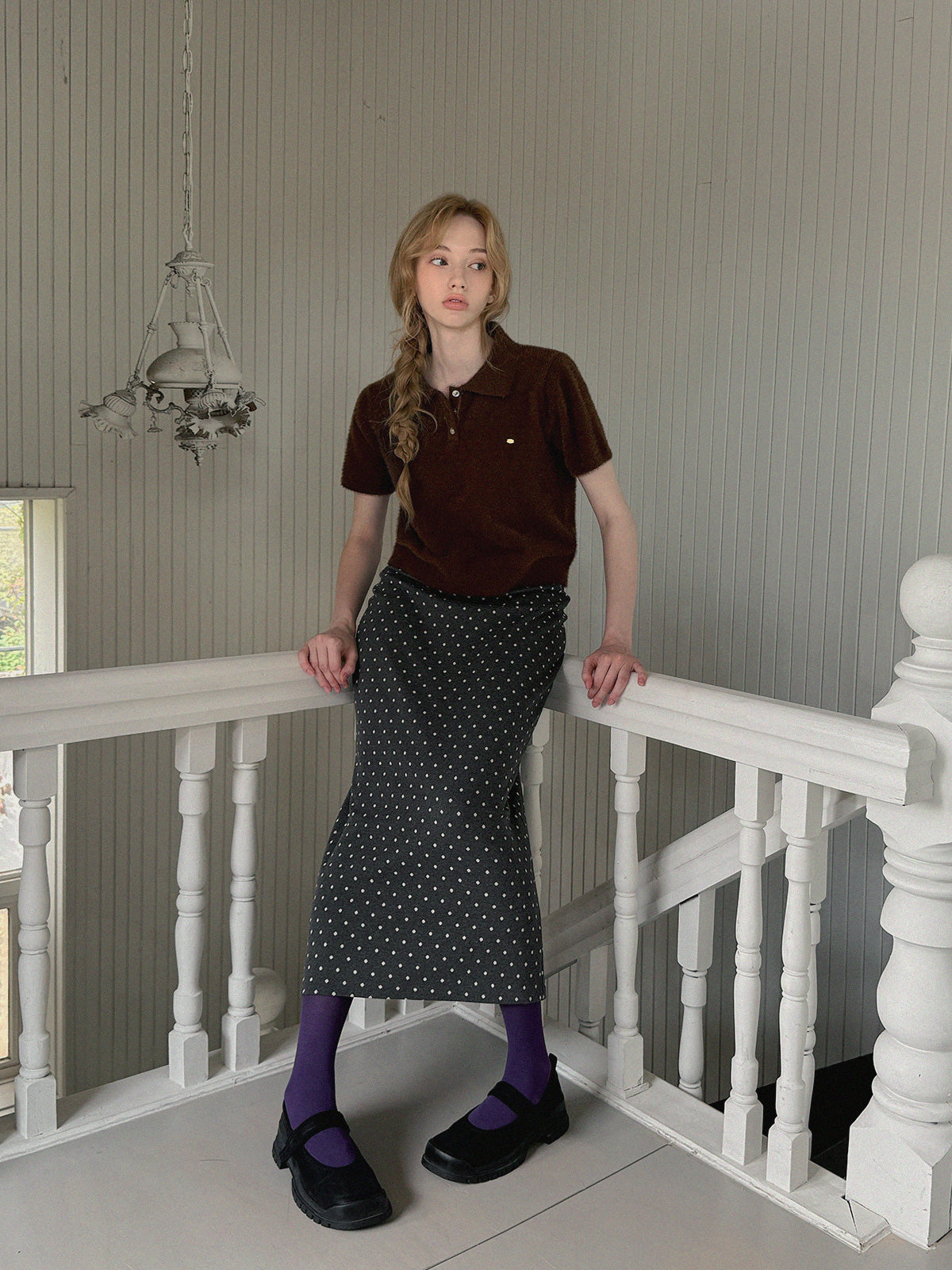 [TWEE] Ribel Soft Kragen Strickshirt