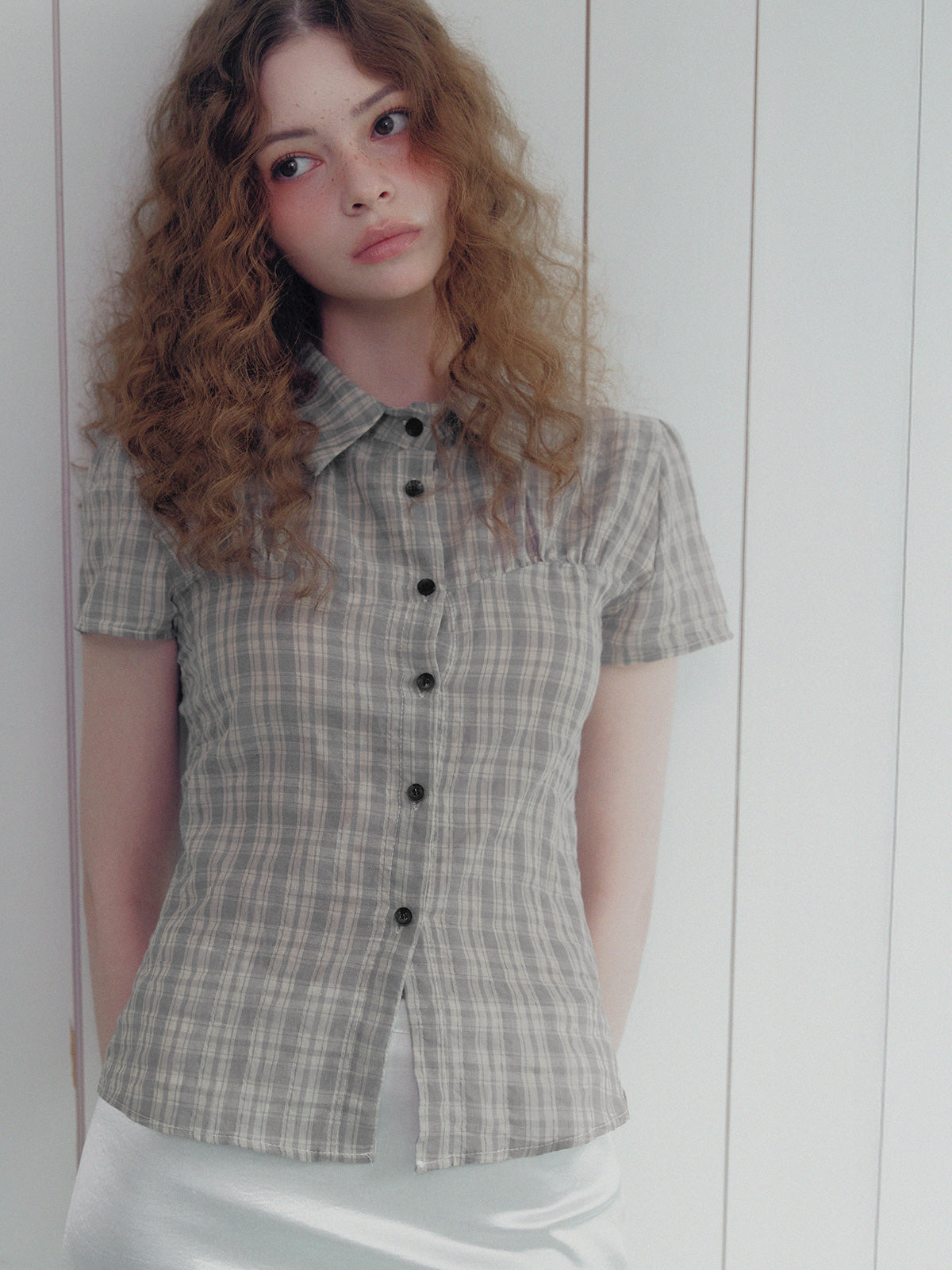 [TWEE] Pien Color Check Shirt