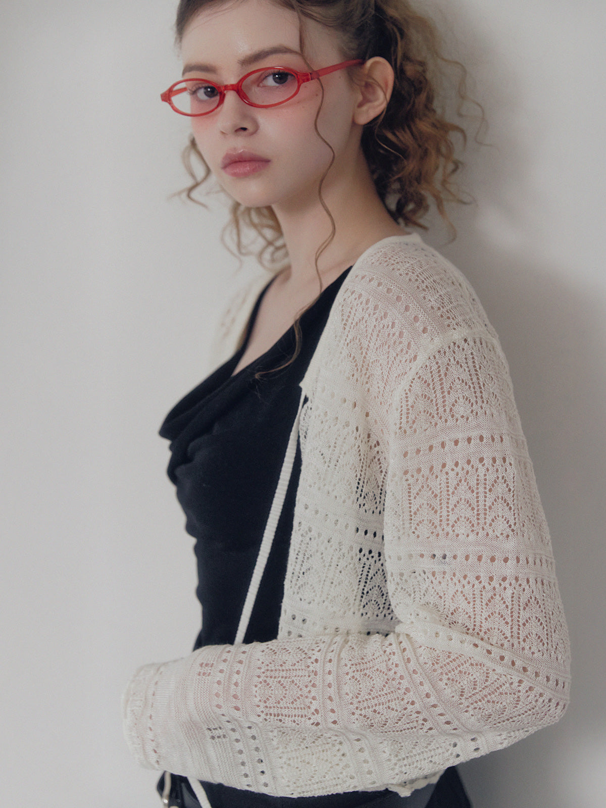[TWEE] Buechen Punching Scasi Cardigan
