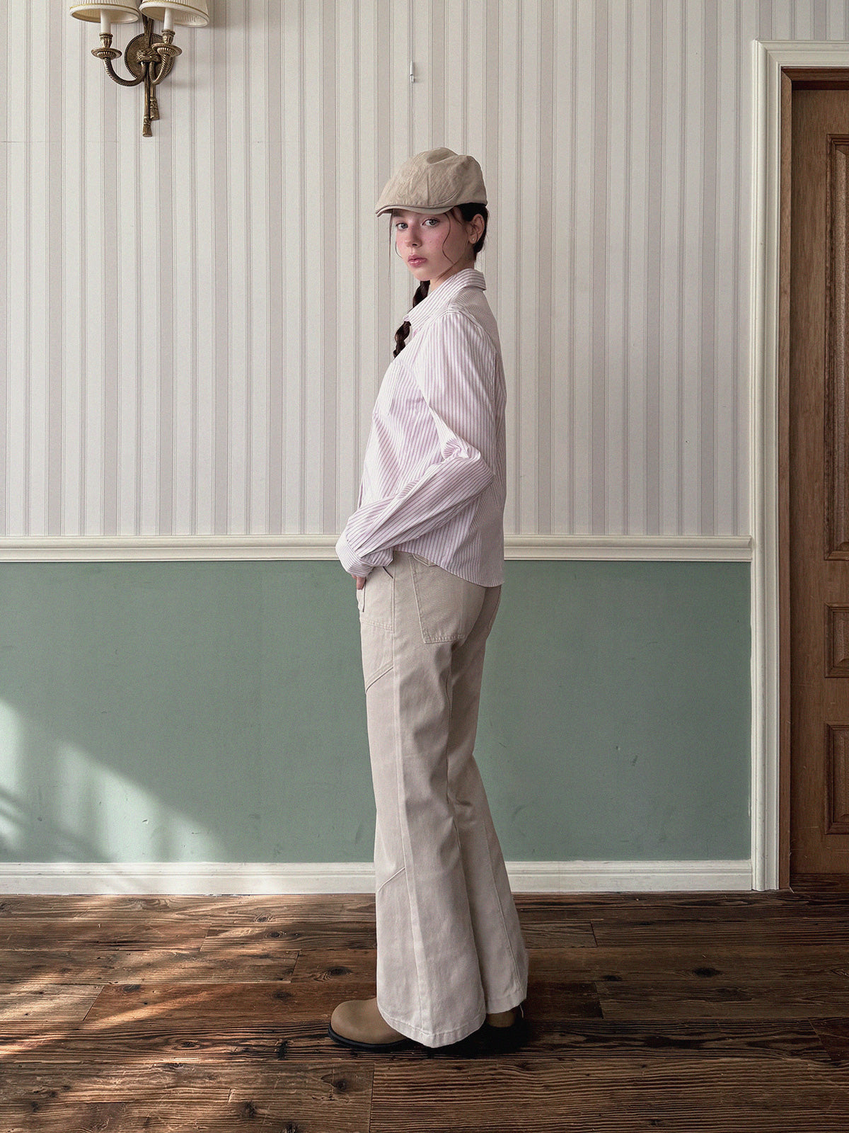 [TWEE] Bandi Pocket Semi-Bootcut Long Pants