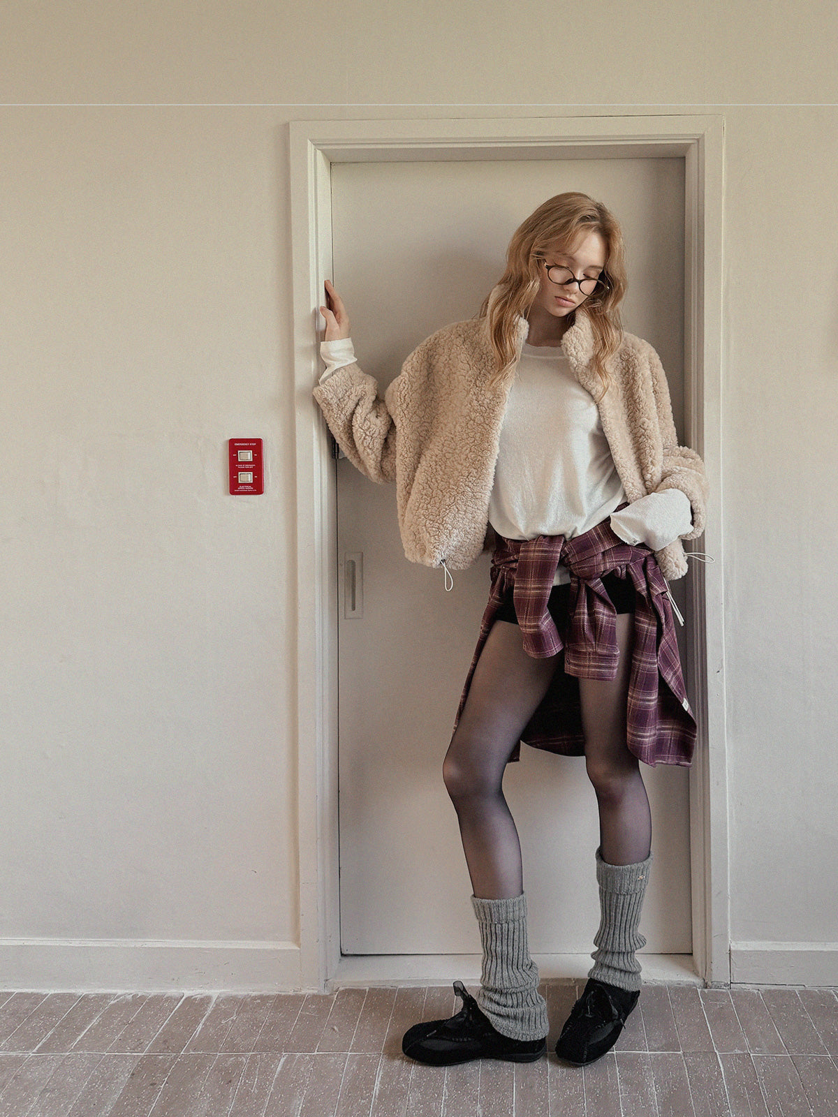 [TWEE] イロン ハイネック ソフトフリース ジャンパー