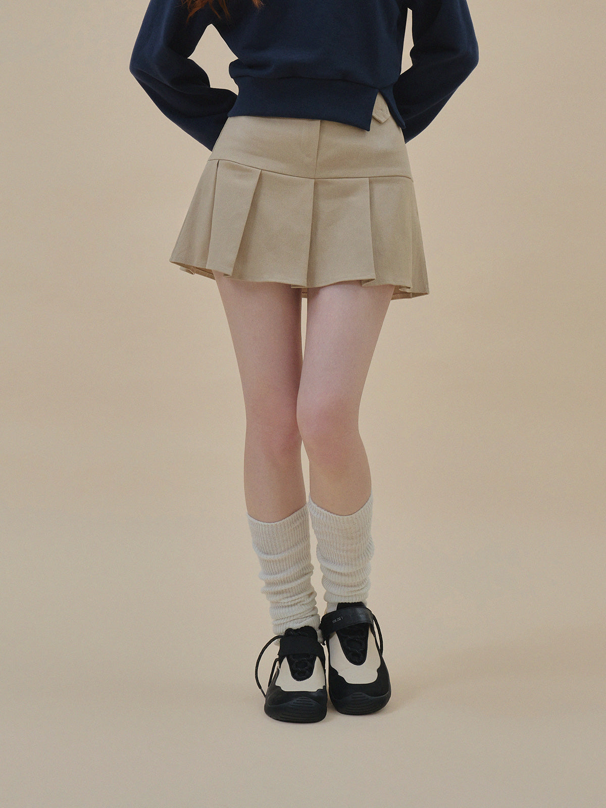 [TWEE] Oner Pleated Mini Skirt