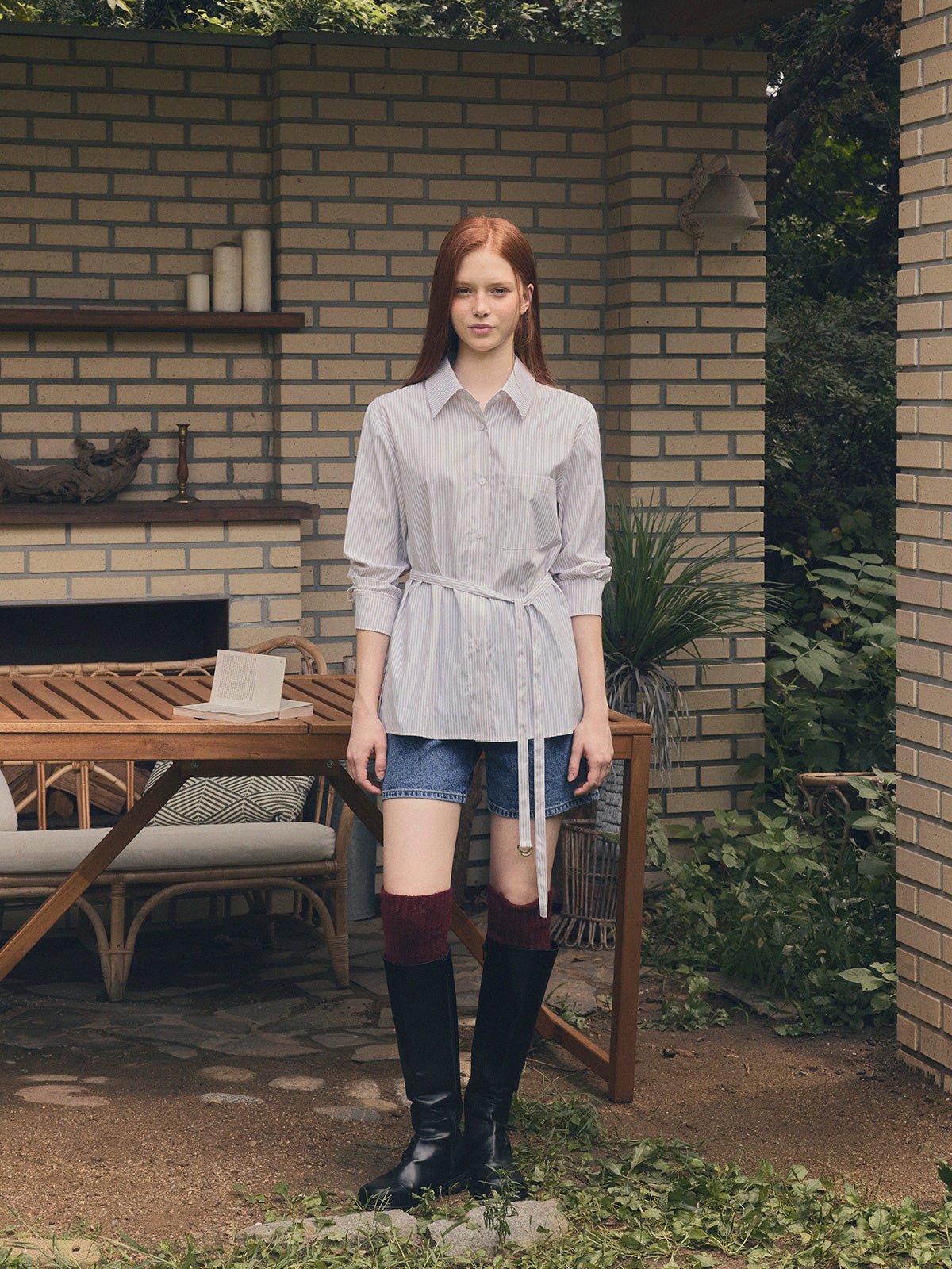 [TWEE] Siers Pocket Shirt (Strap Set)