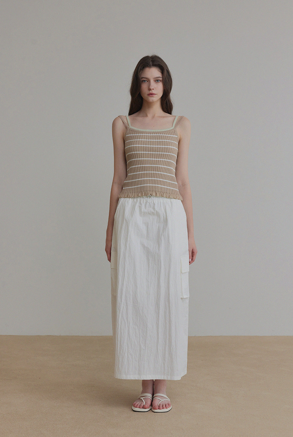 [TWEE] Zudel Stripe Strick Ärmellos