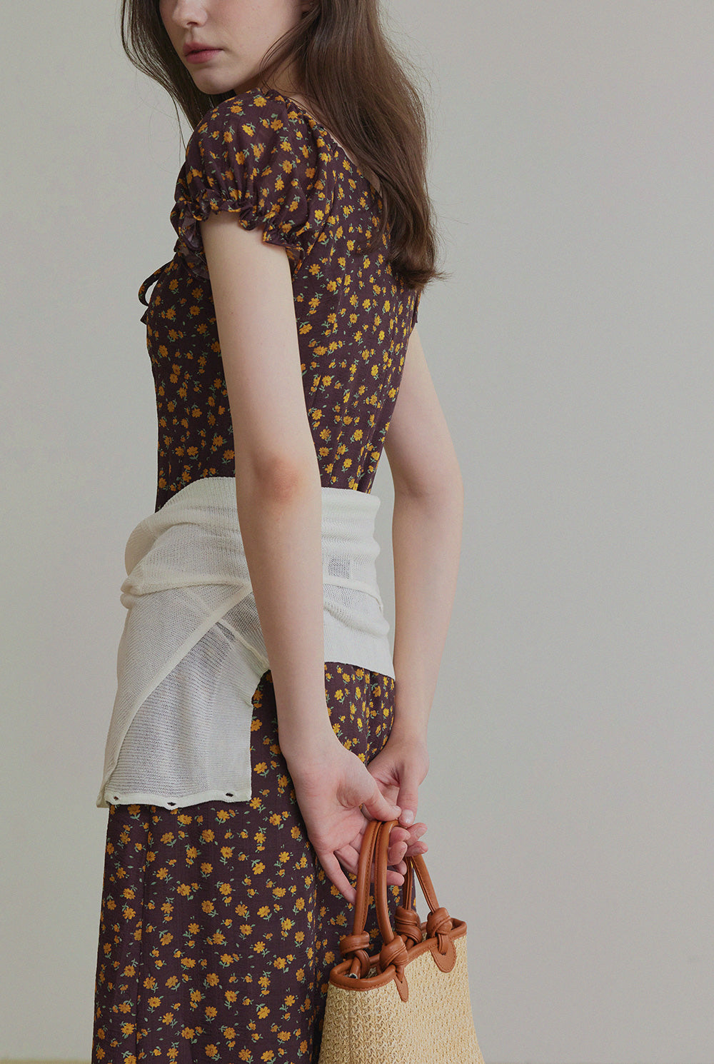 [TWEE] Robe longue Shua Floral réversible