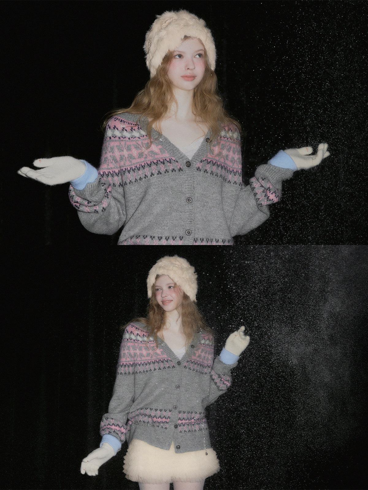 [TWEE] Epin Nordic Strick-Cardigan