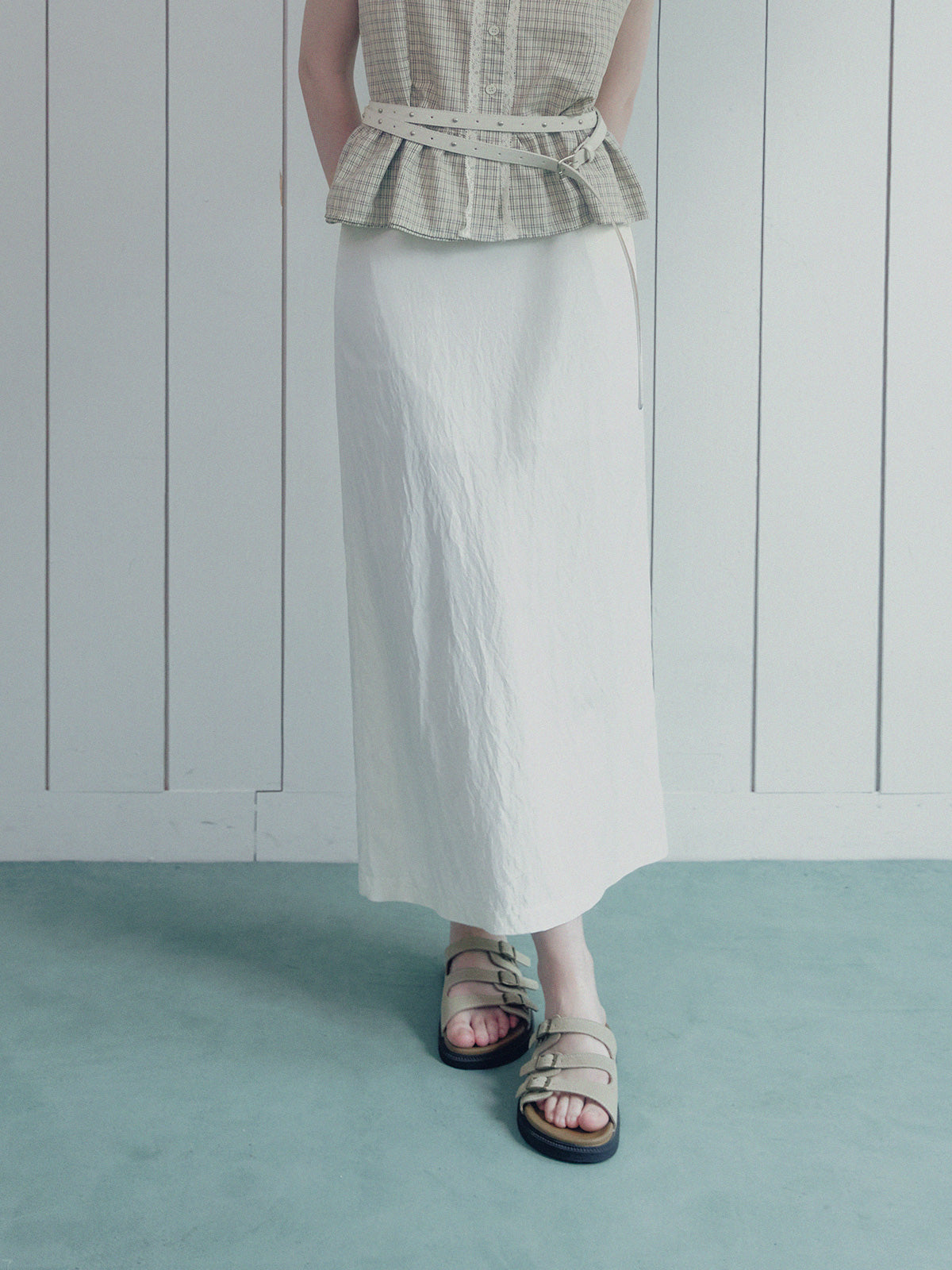 [TWEE] Purelin Maxi Long Skirt
