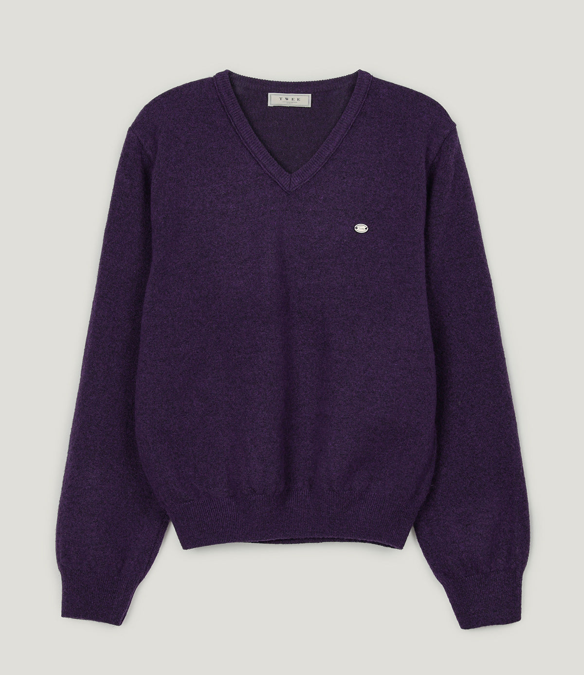 [TWEE] Lena Basic V-Ausschnitt Stricktop