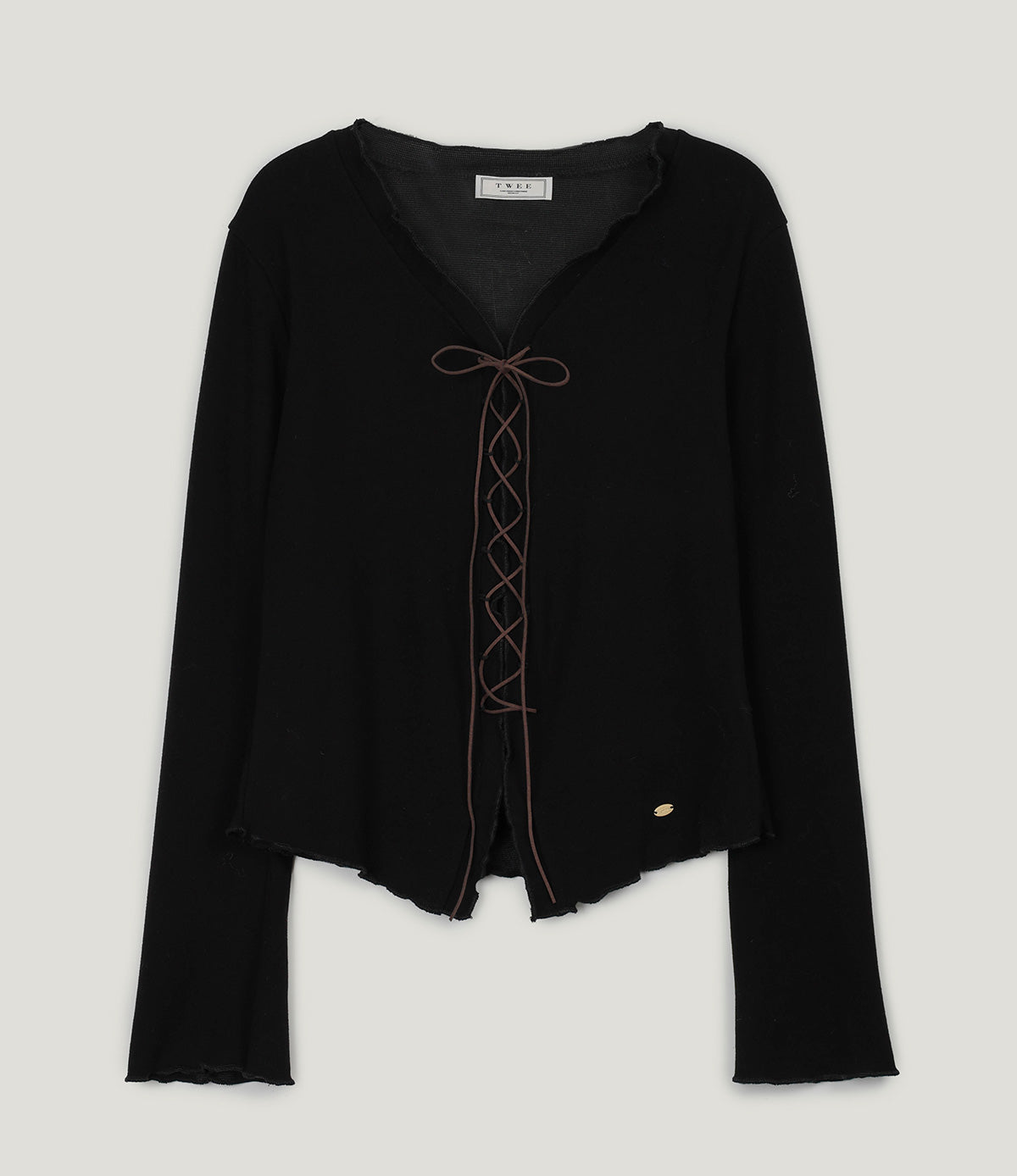 [TWEE] Tiver Rüschen-Corsagen-Longsleeve