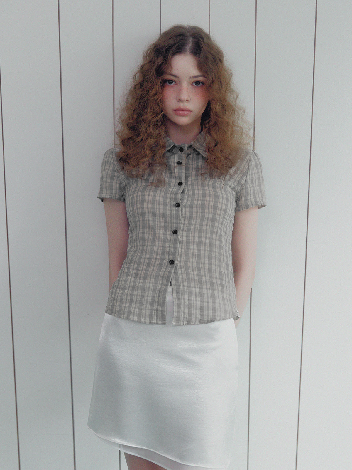 [TWEE] Pien Color Check Shirt