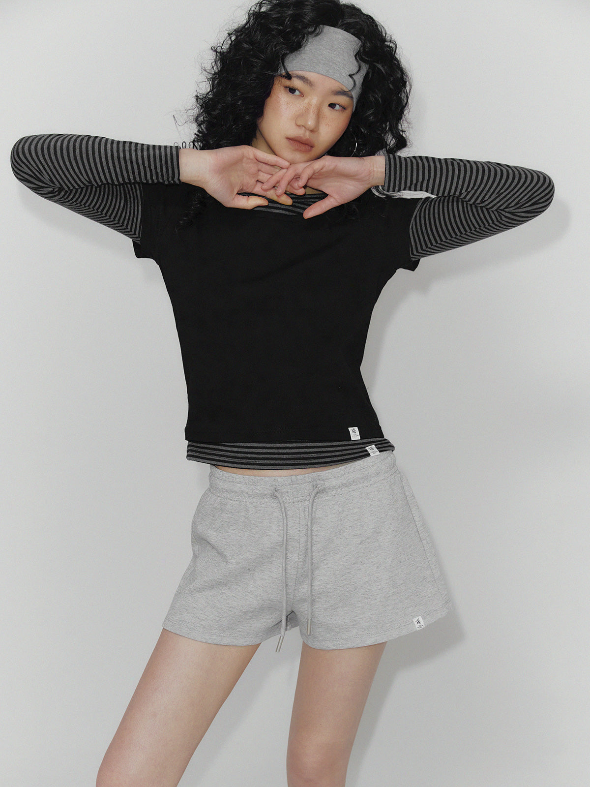 [TWEE] Boen Stripe Boatneck Long Sleeve T-shirt