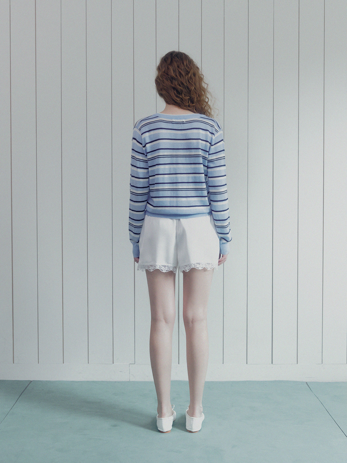 [TWEE] Trevit Satin Lace Short Pants