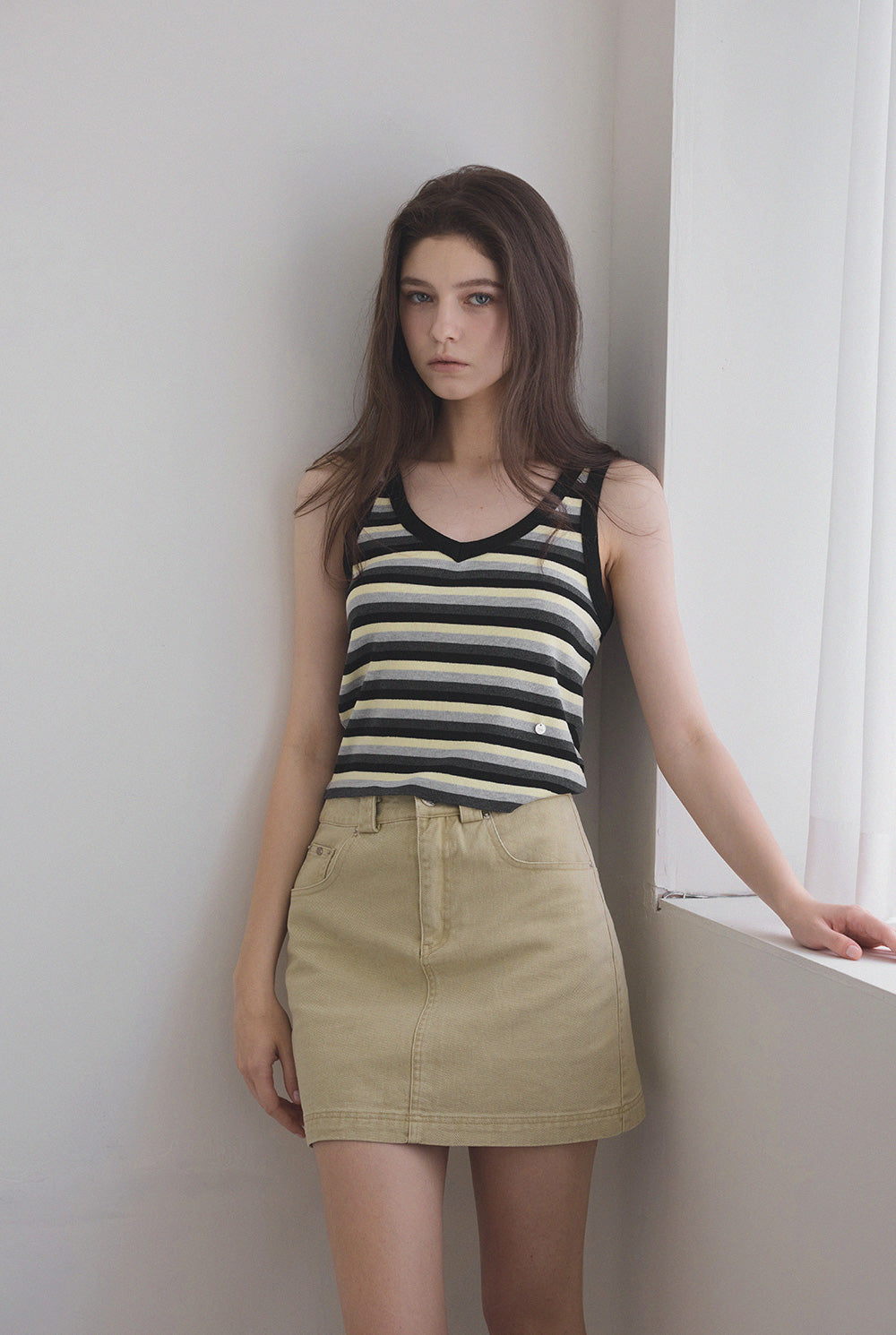 [TWEE] Hetai Basic Mini Skirt