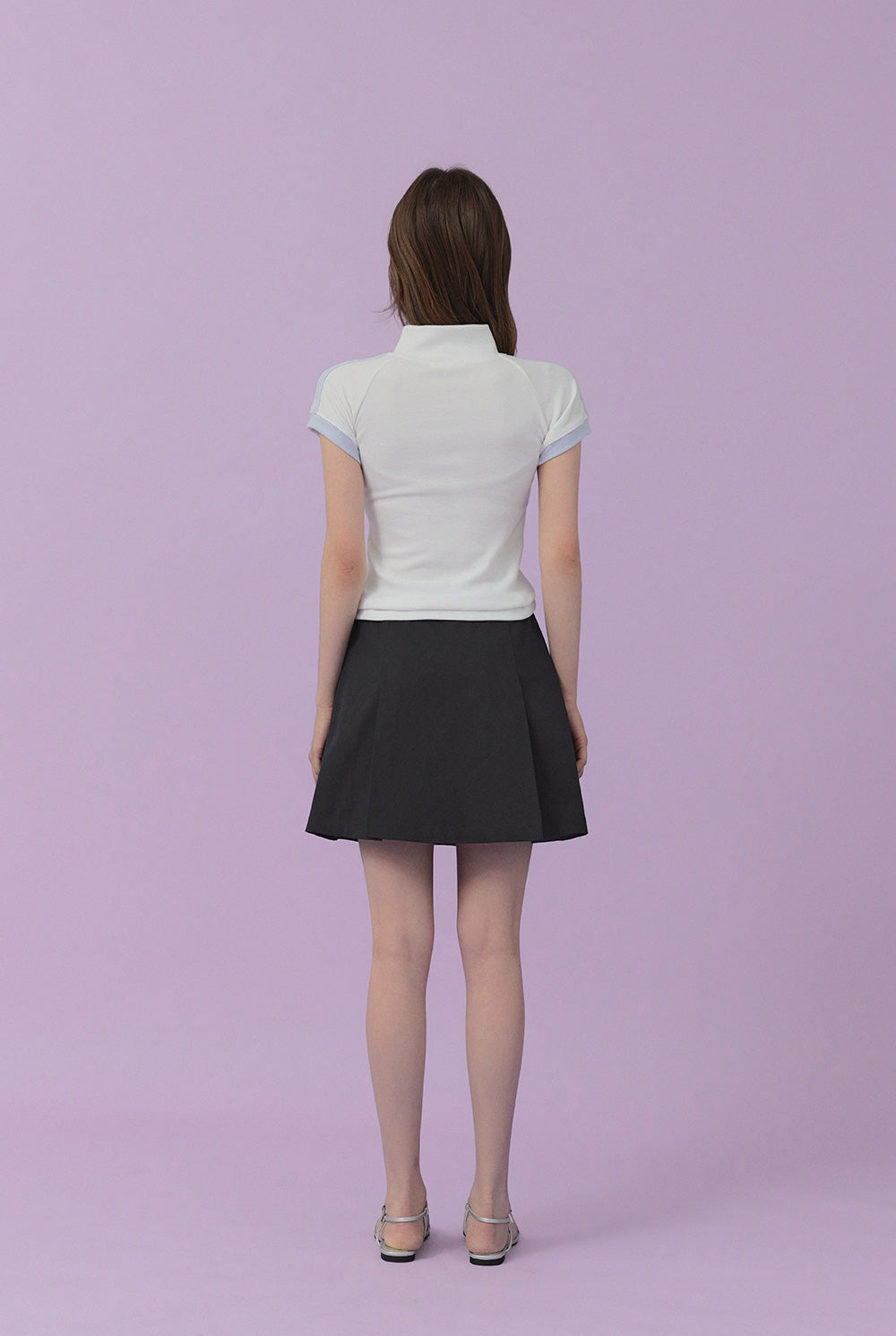 [TWEE] Conte Button Kurzarm-T-Shirt