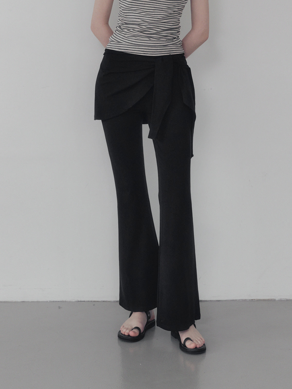 [TWEE] Nutz Layered Wrap Skirt Pants