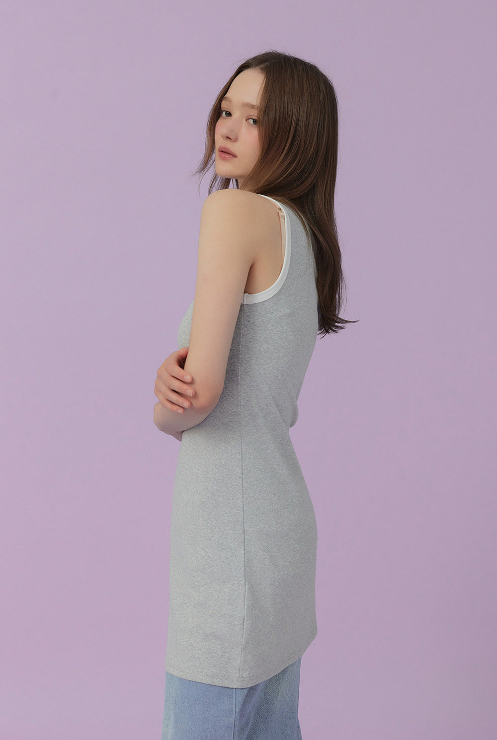 [TWEE] Newman sleeveless mini dress