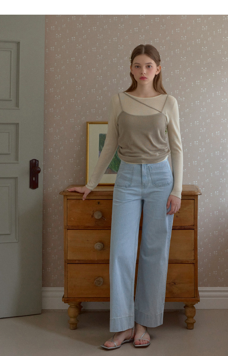 [TWEE] Heyju bustier knit