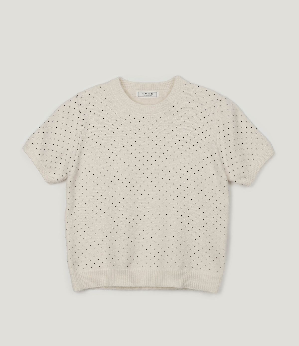 TWEE[] Flood Dot Short-Sleeve Knit