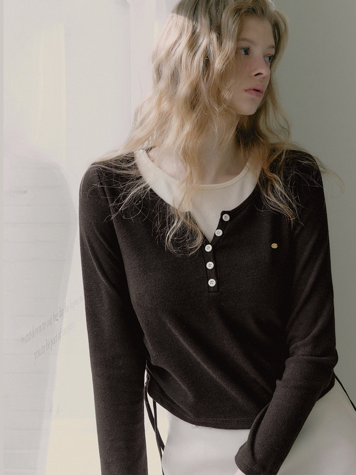 [TWEE] Áo Len Màu Phối Lớp Sien