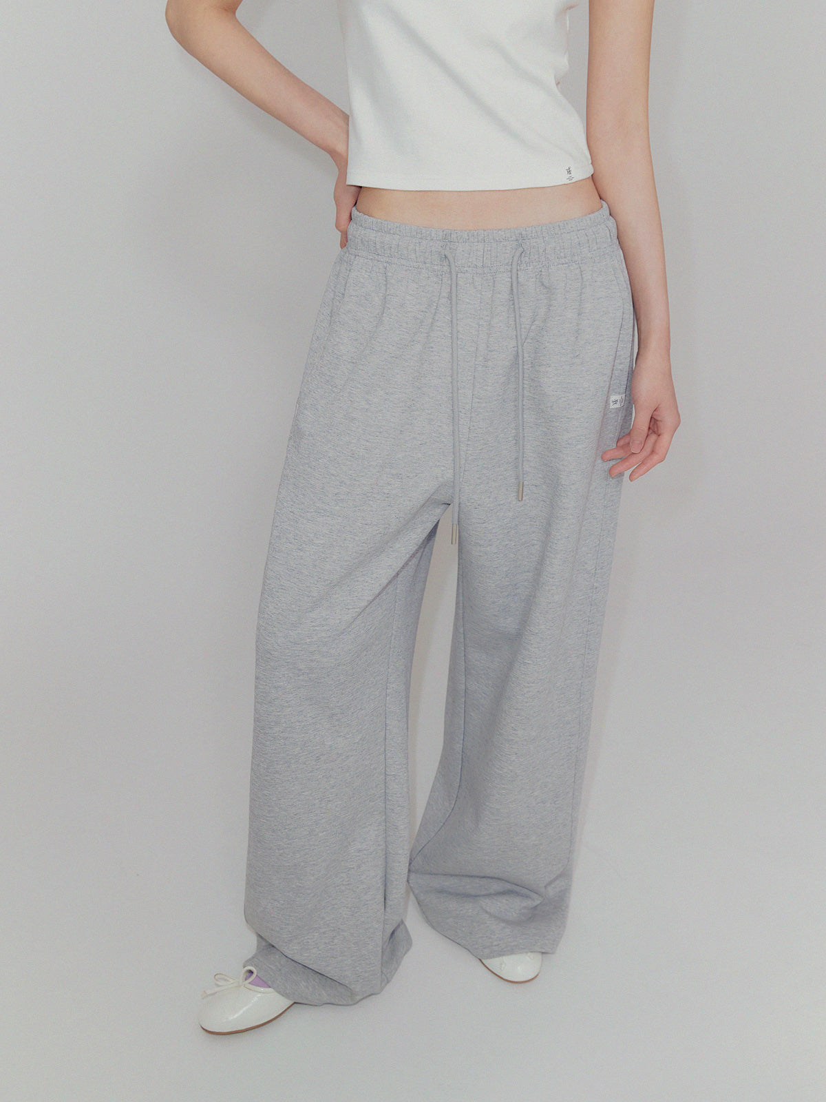 [TWEE] Forden Basic Two-Way Banding Long Sweat Pants