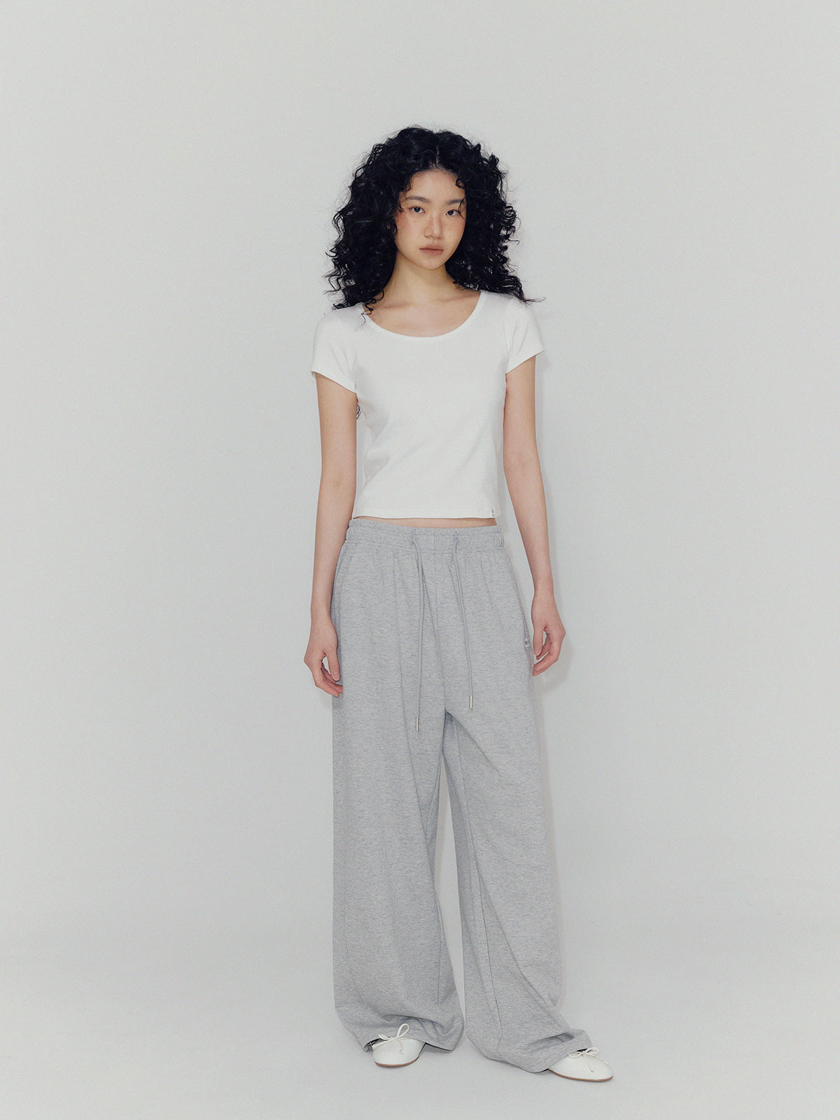 [TWEE] Forden Basic Two-Way Banding Long Sweat Pants