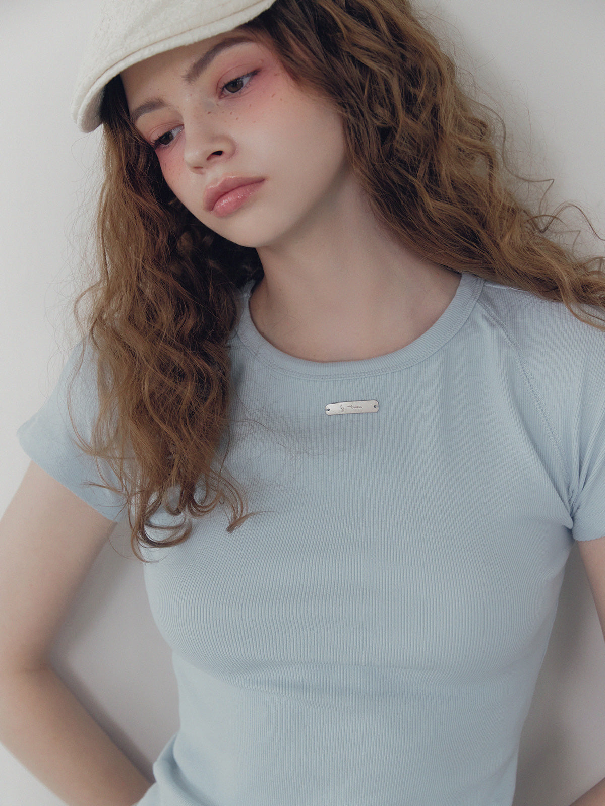 [TWEE] Nowell Panel Stitch Short-Sleeve T-Shirt