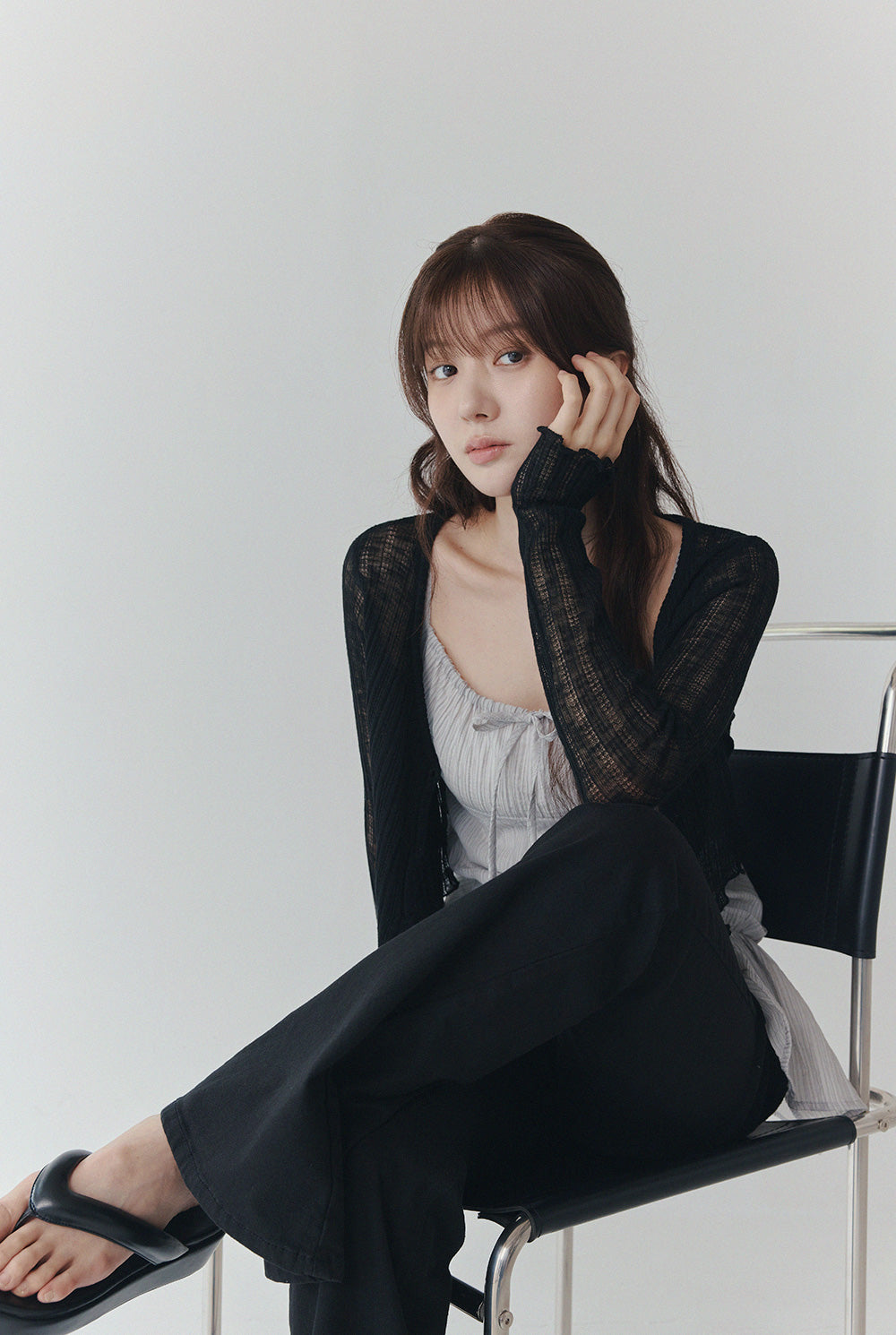 [TWEE] Mollin Summer Sheer Long-Sleeve Cardigan