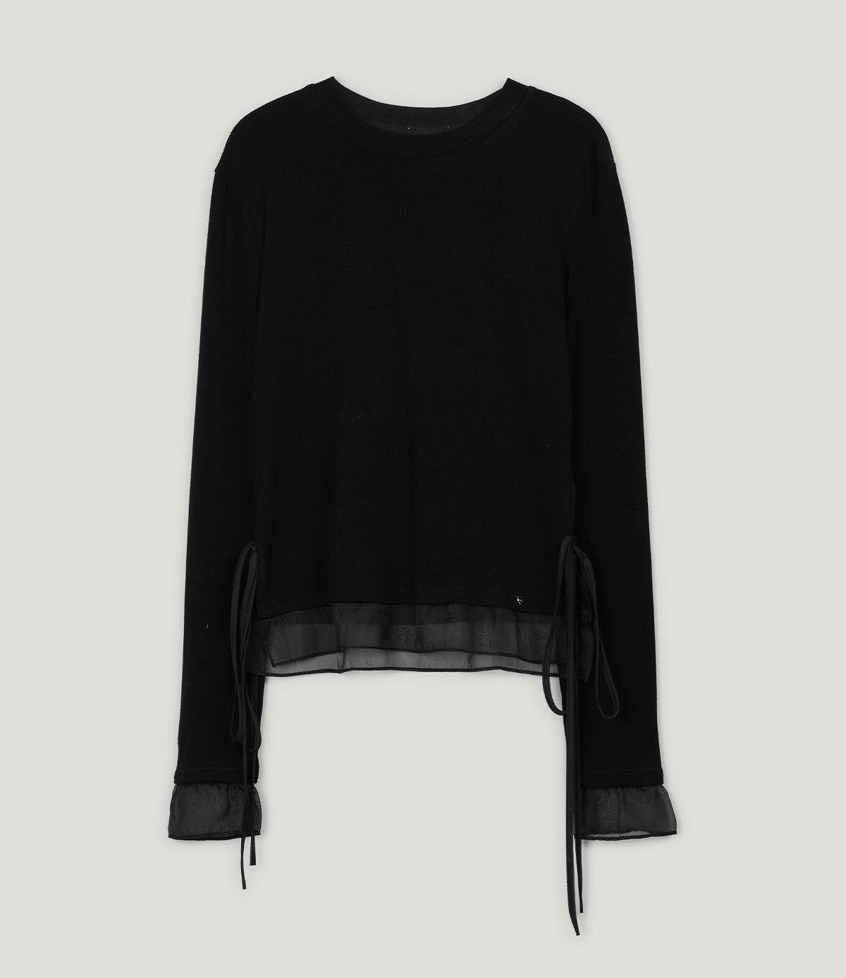 [TWEE] Kanbell Sheer Lagen-Longsleeve mit Trägern