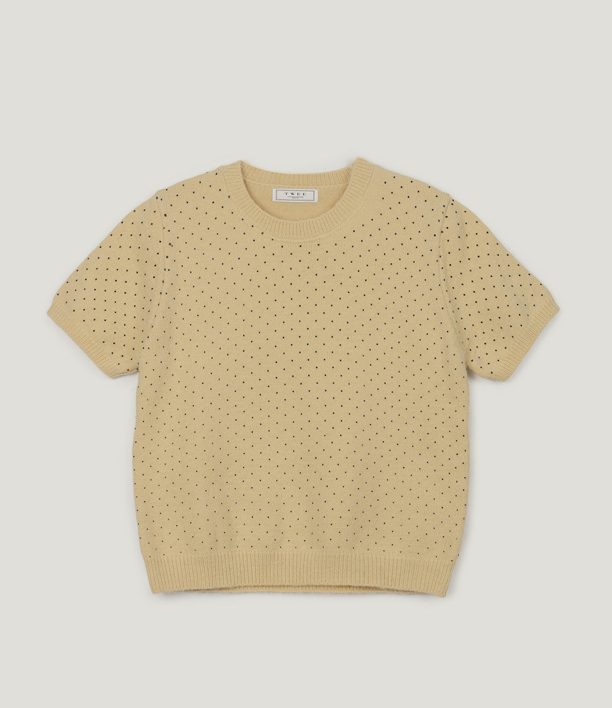 TWEE[] Flood Dot Short-Sleeve Knit