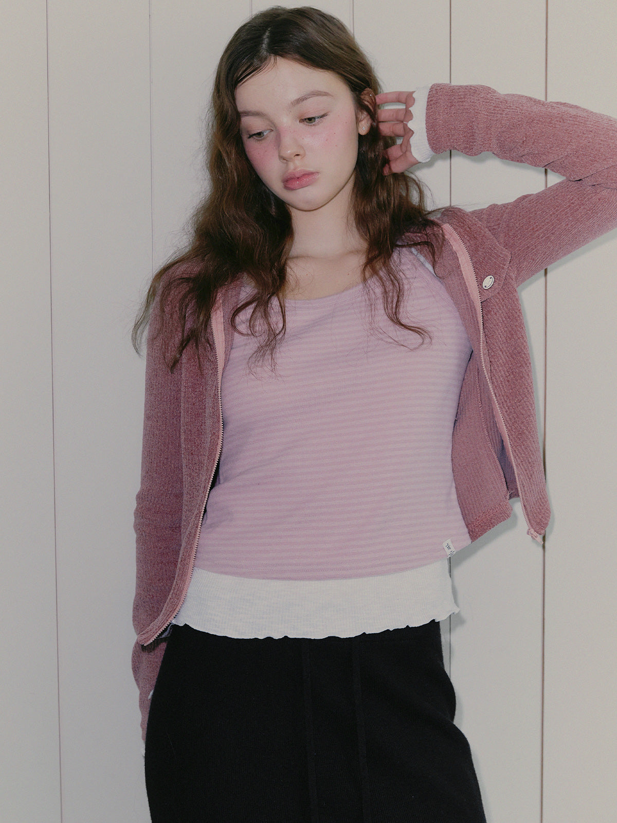 [TWEE] Corp Wave V领T恤