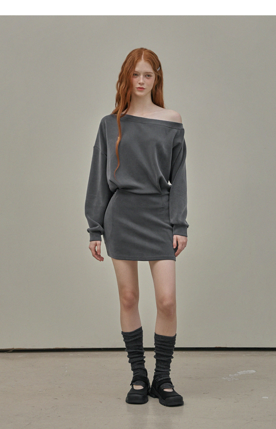 [TWEE] Trull sweatshirt mini dress