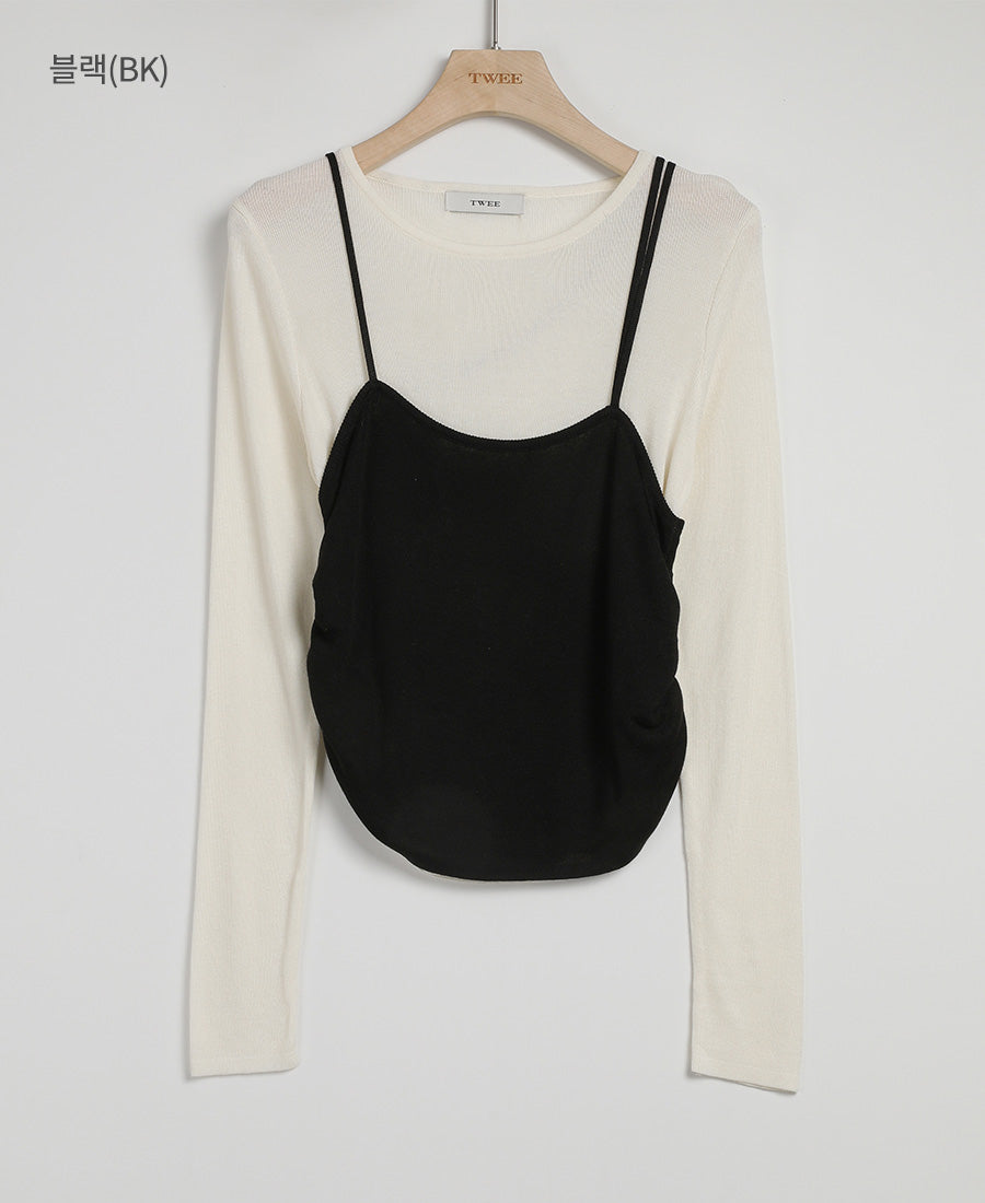 [TWEE] Heyju bustier knit