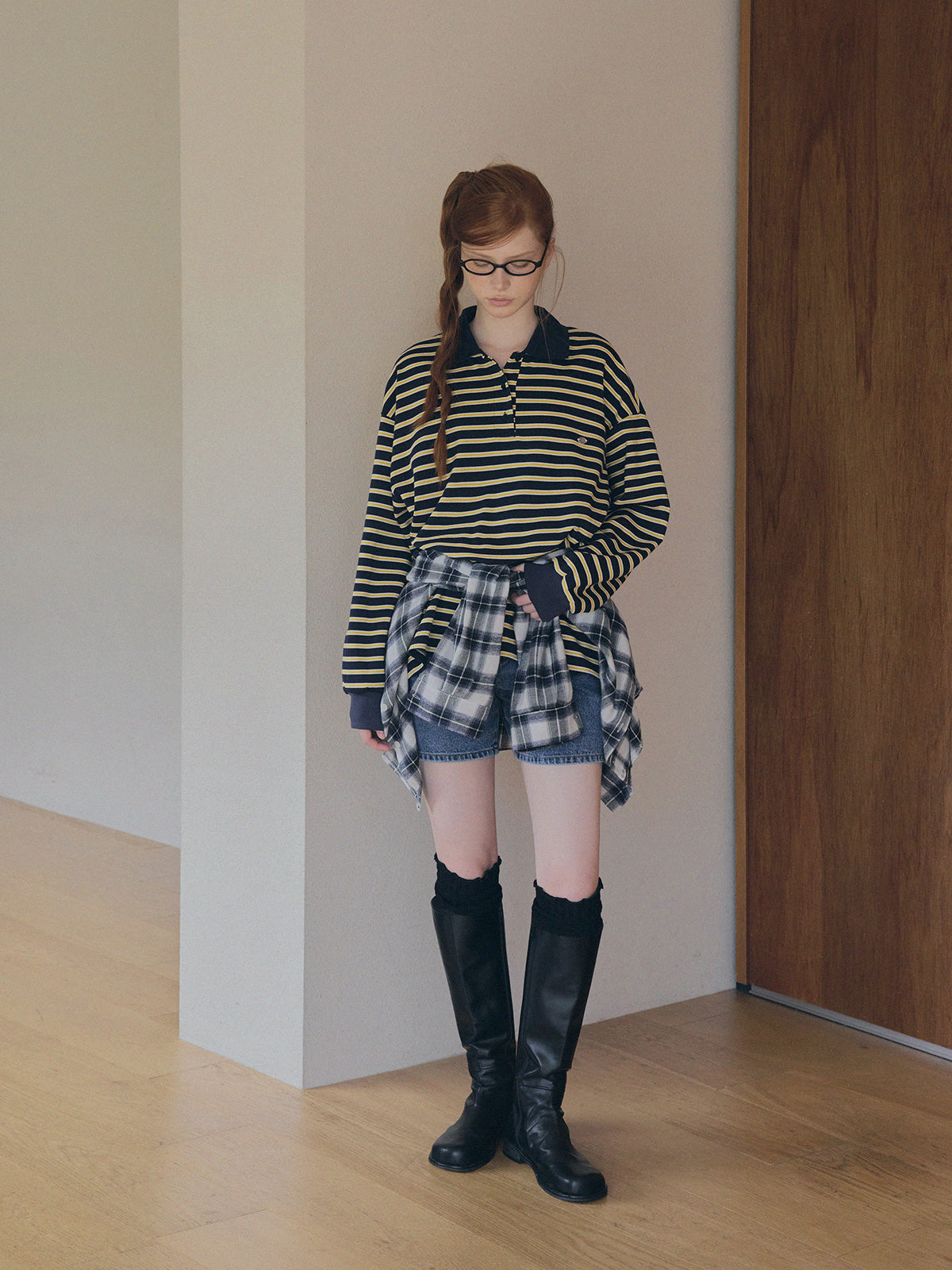 [TWEE] Moring Rugby Collar T-Shirt