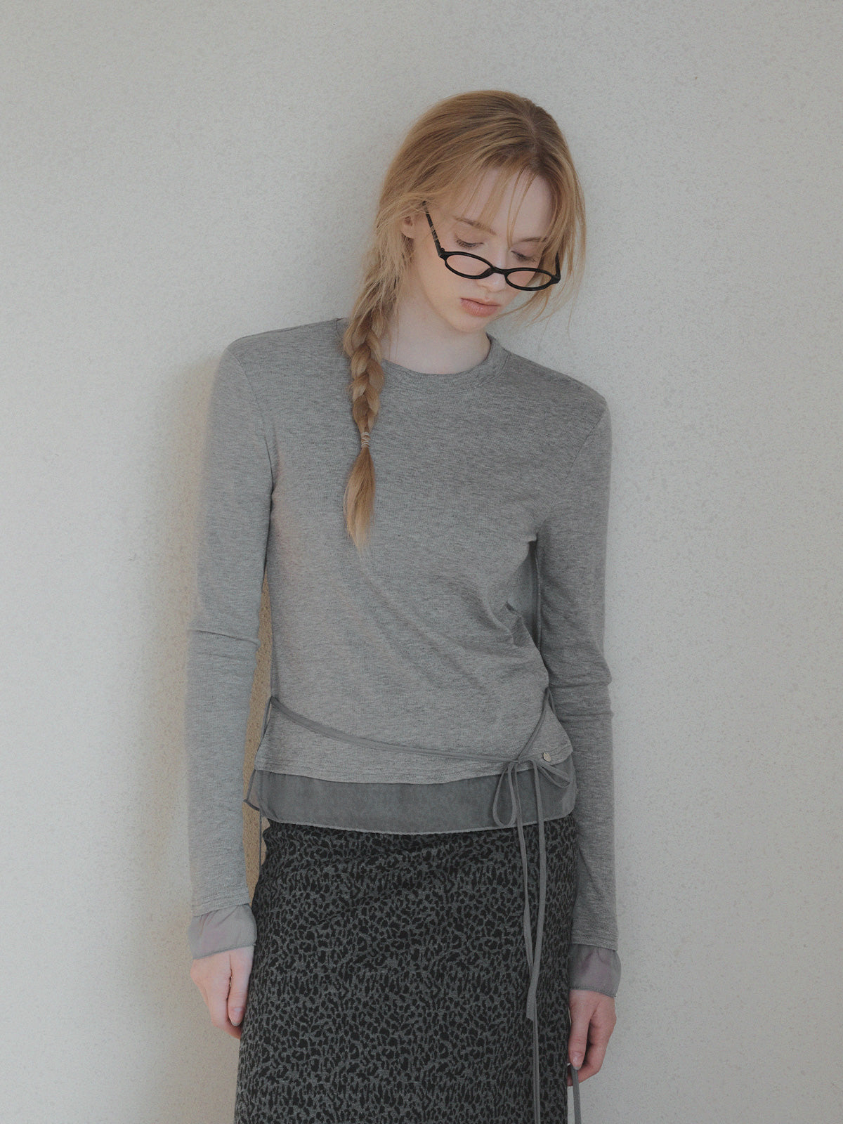 [TWEE] Kanbell Sheer Lagen-Longsleeve mit Trägern