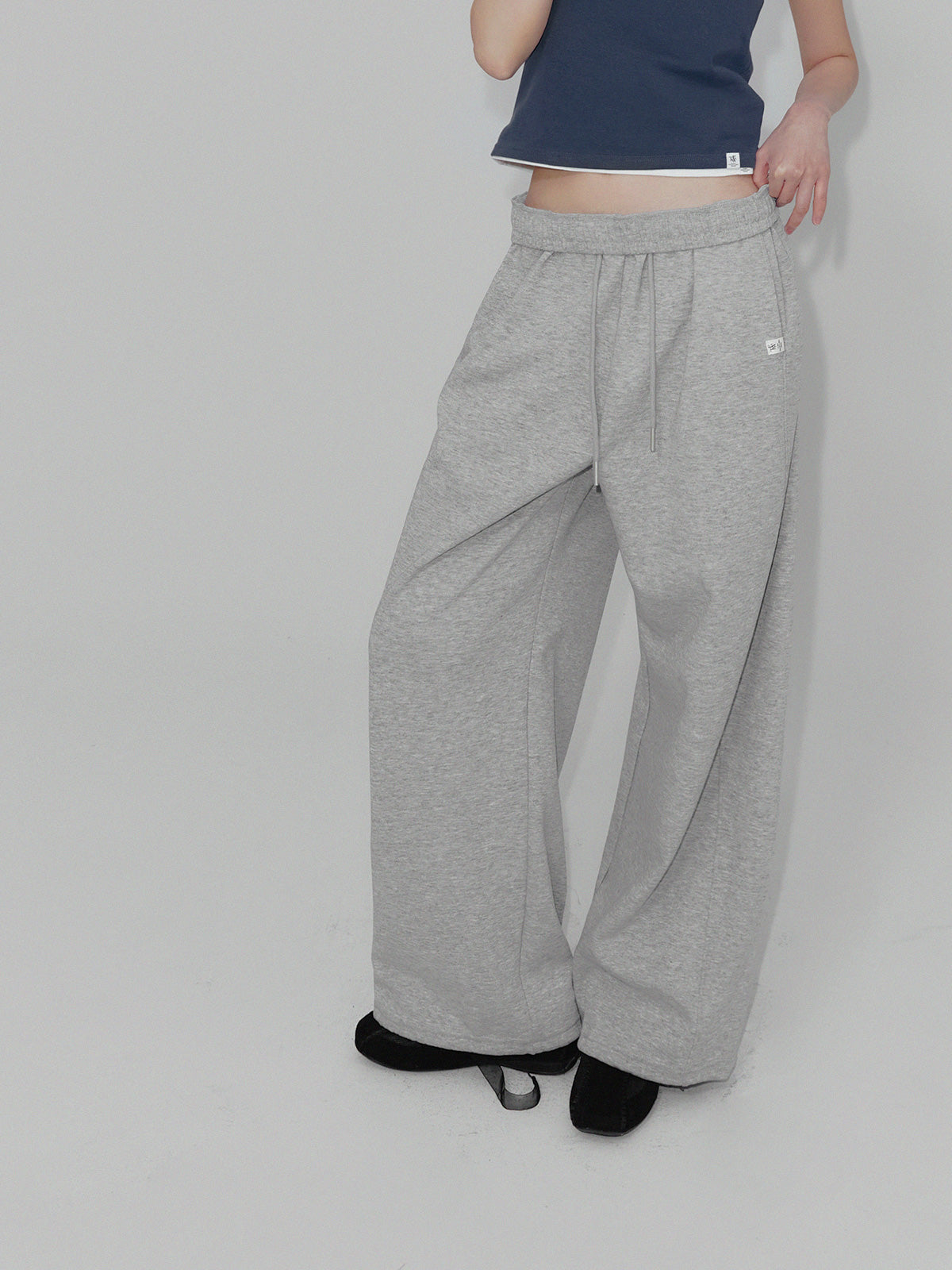 [TWEE] Forden Basic Two-Way Banding Long Sweat Pants